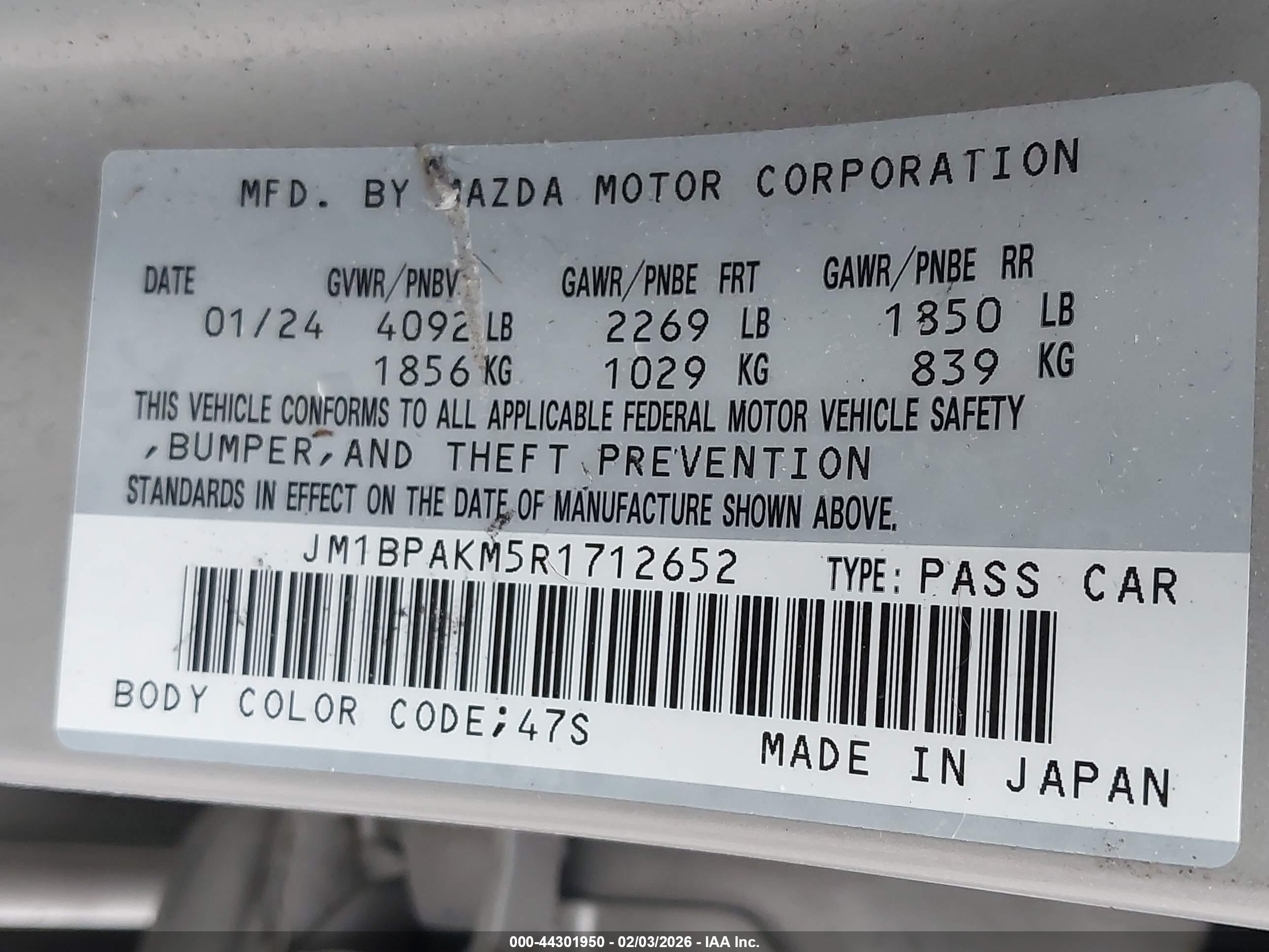 MAZDA MAZDA3 image 9