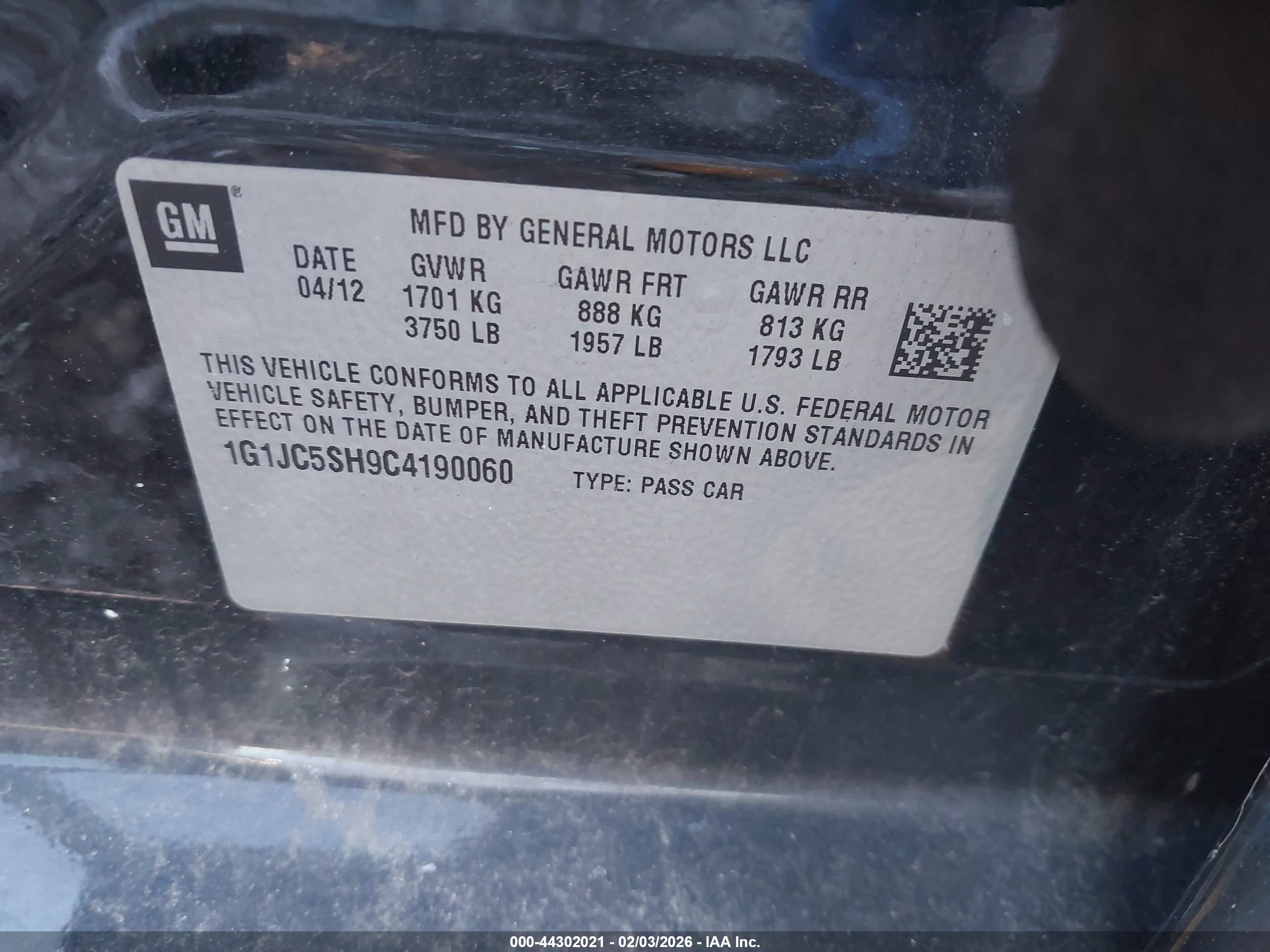 CHEVROLET SONIC image 9