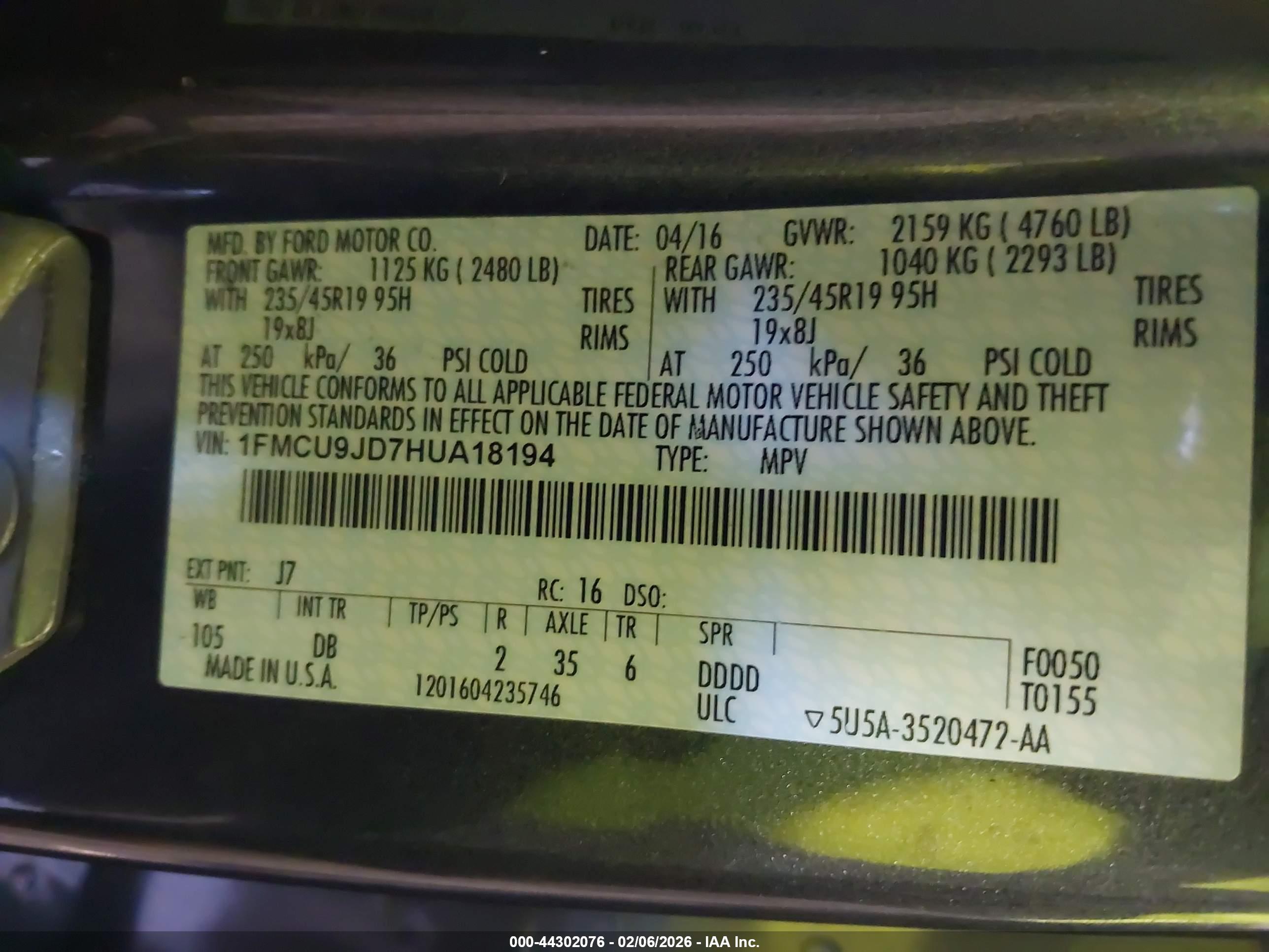 FORD ESCAPE image 9