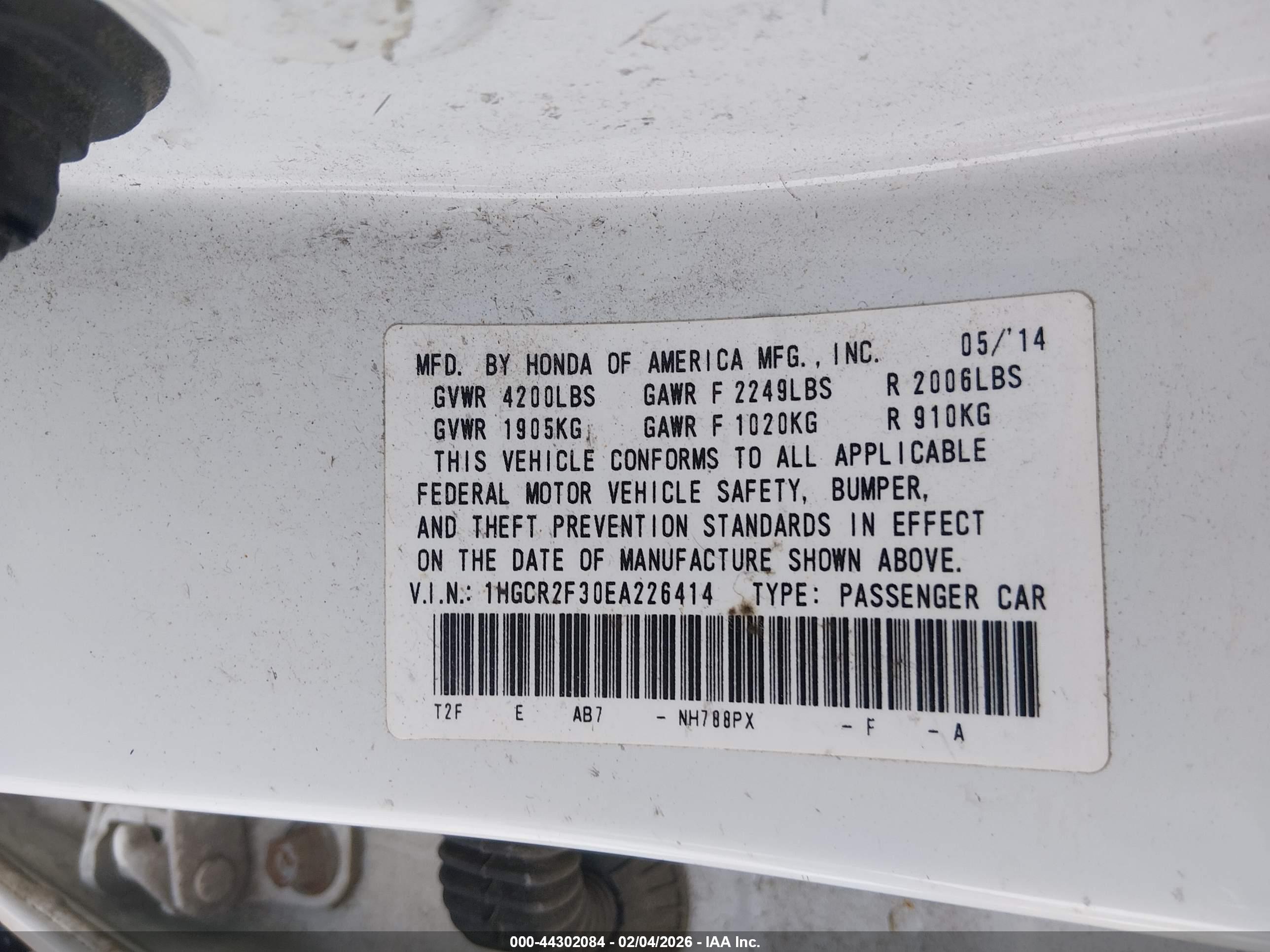 HONDA ACCORD image 9
