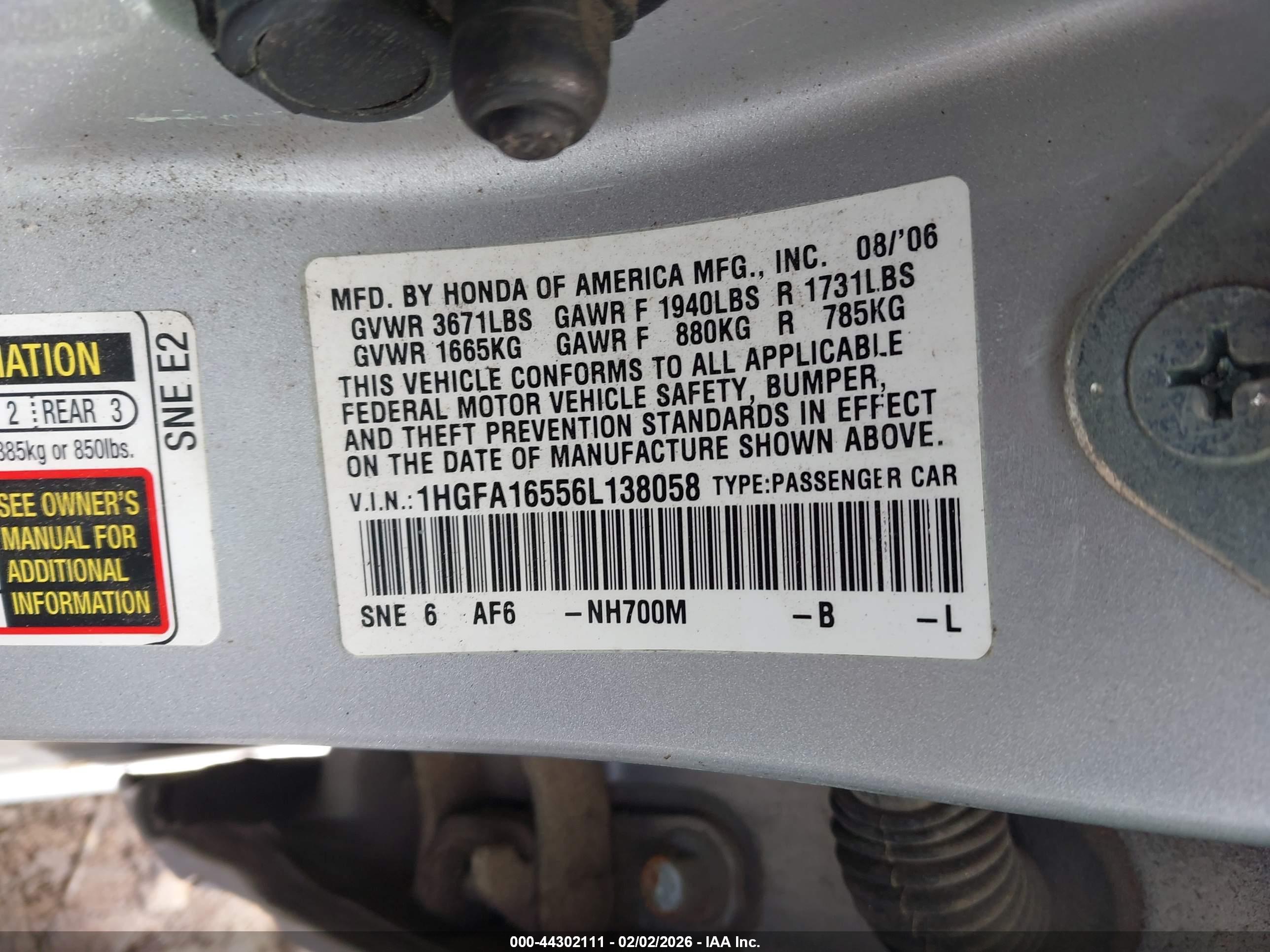 HONDA CIVIC image 9