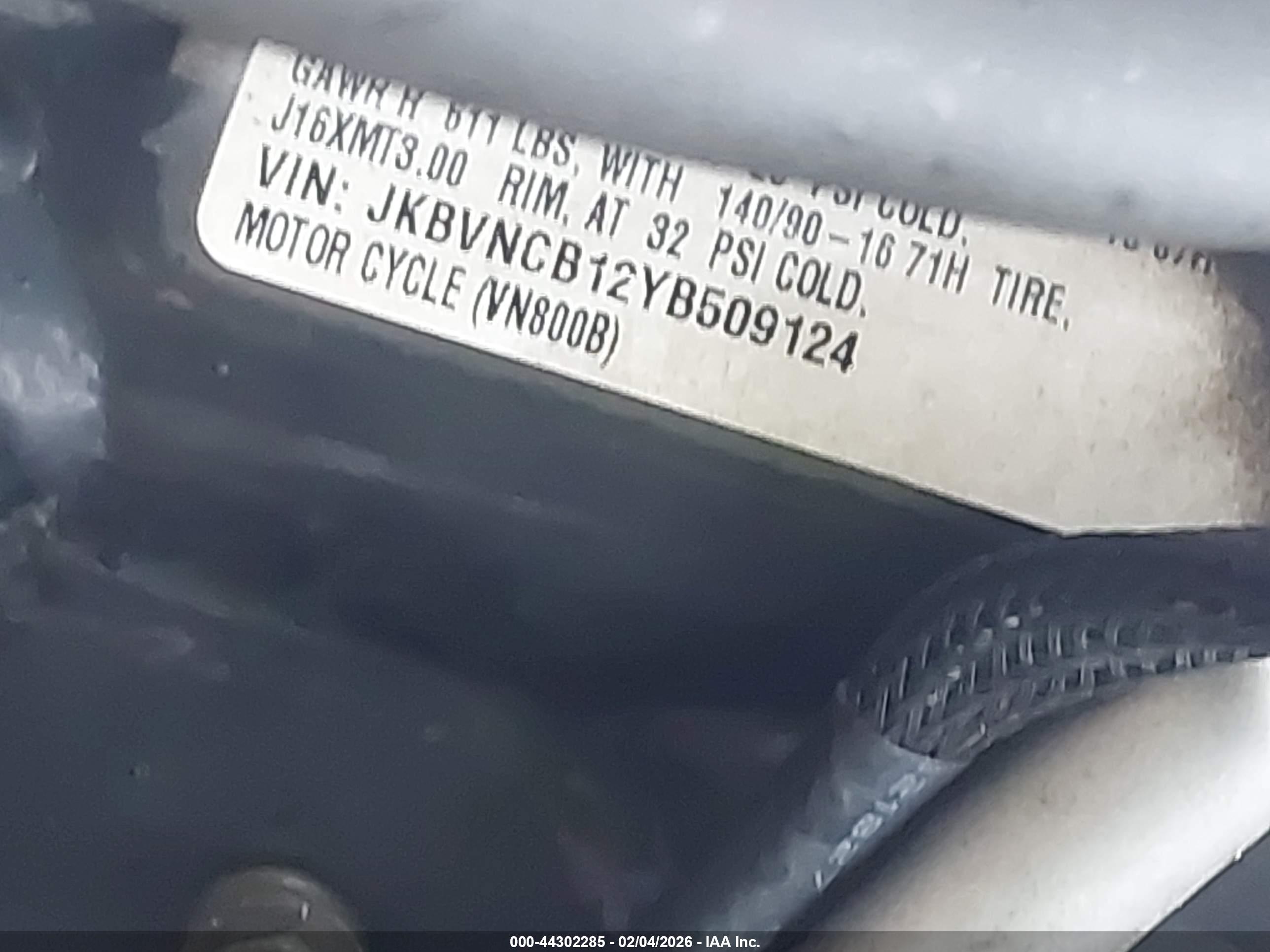 KAWASAKI VN800 image 10