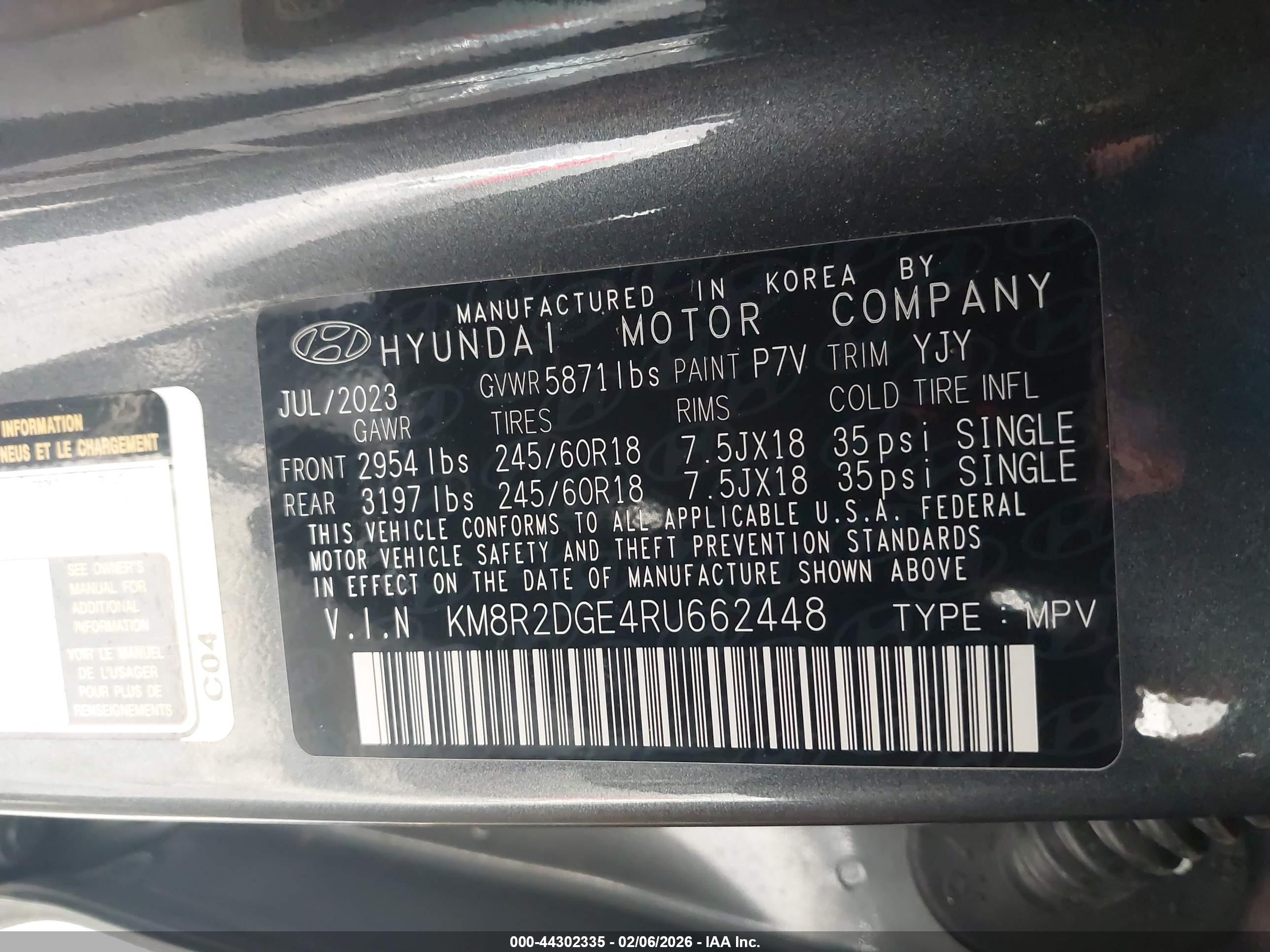 HYUNDAI PALISADE image 9