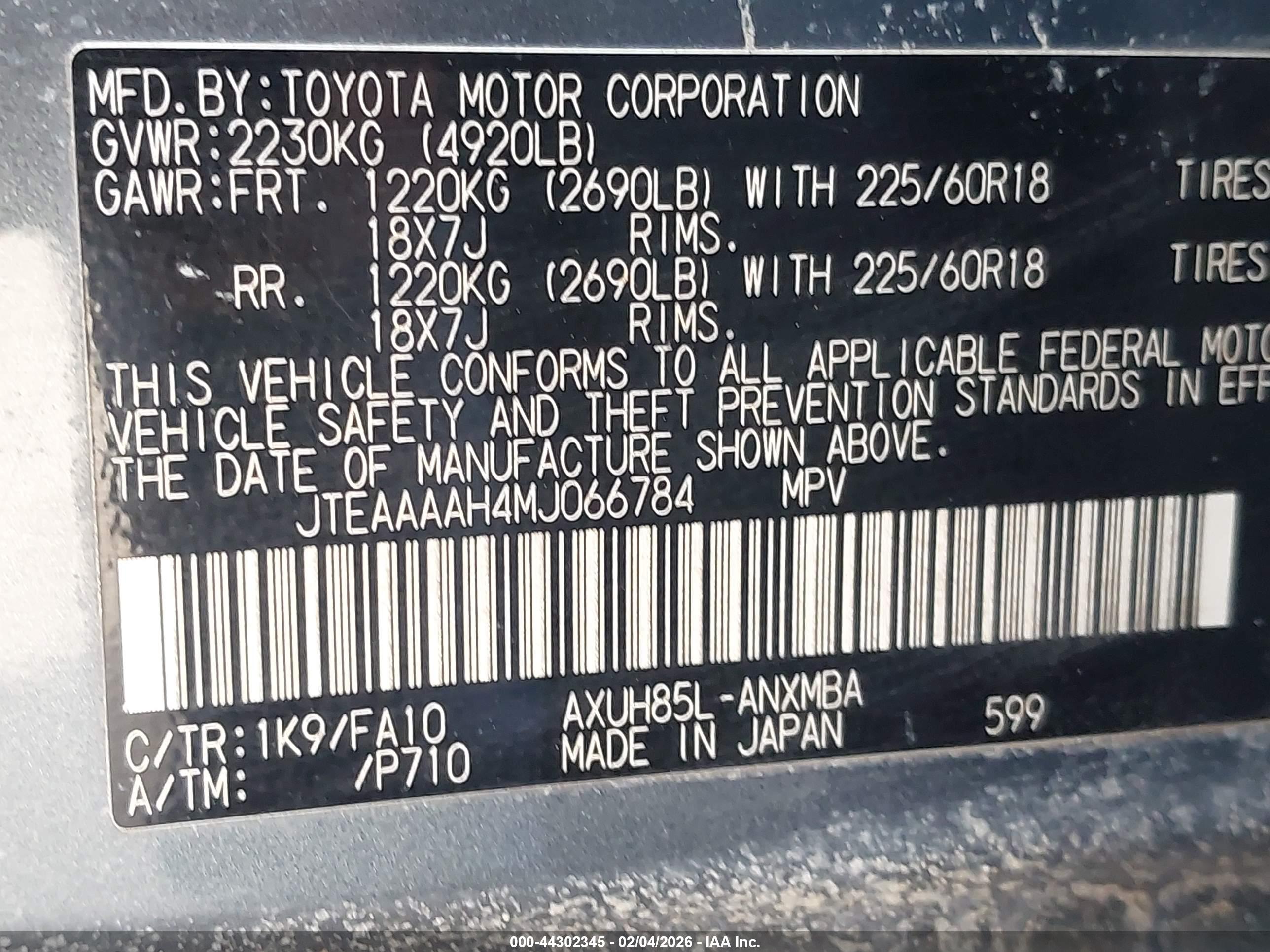 TOYOTA VENZA image 9