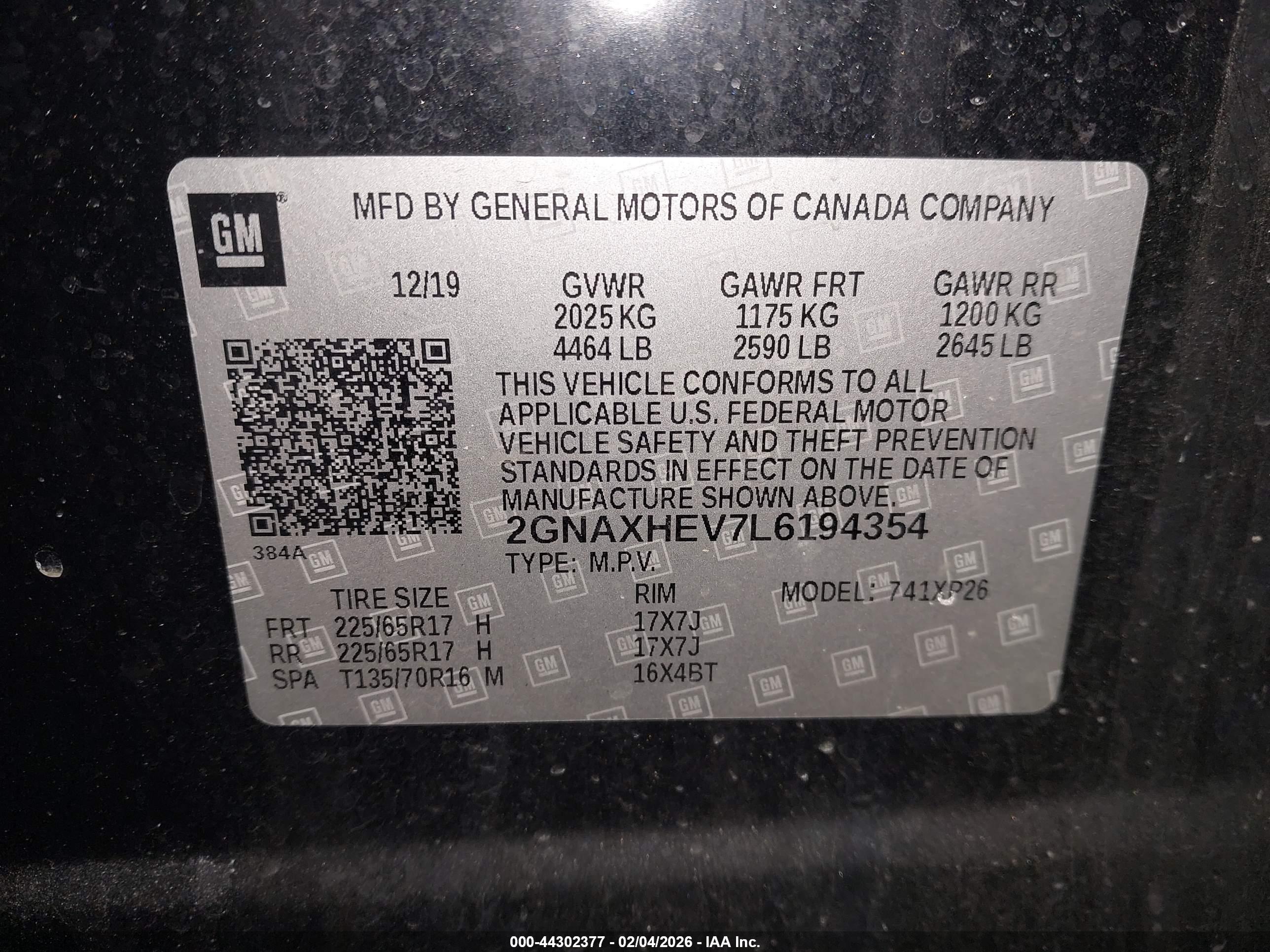 CHEVROLET EQUINOX image 9