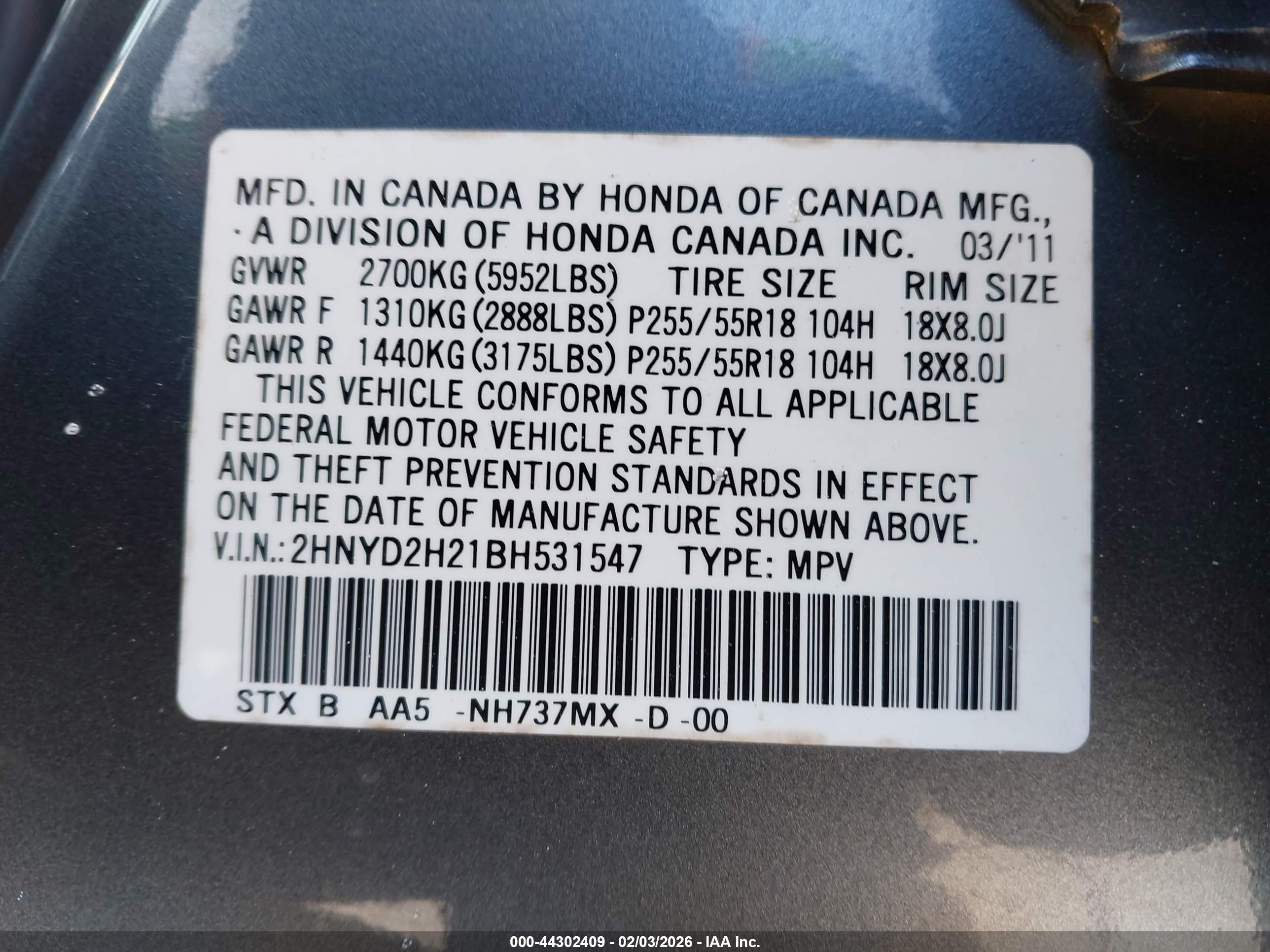 ACURA MDX image 9