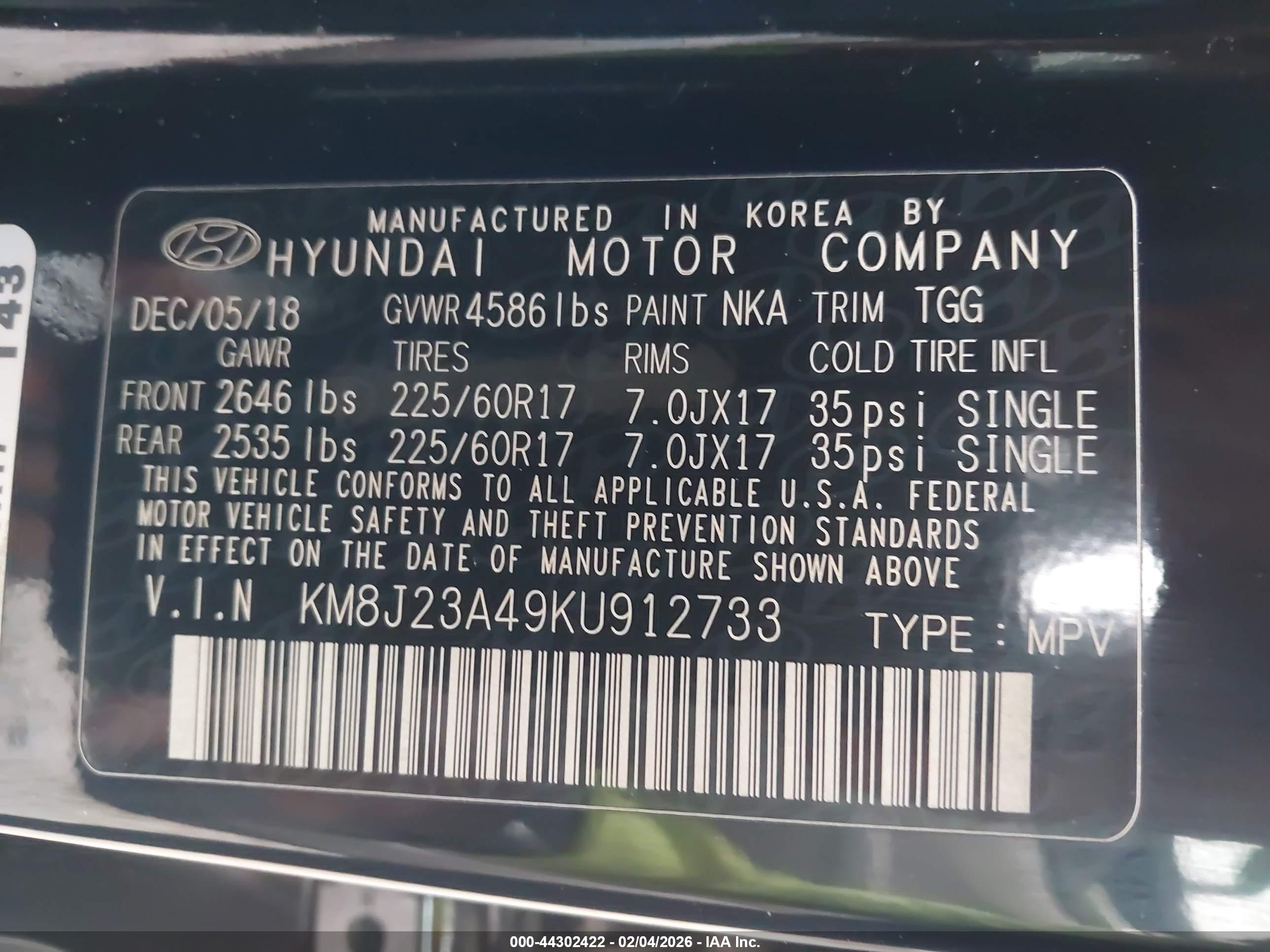 HYUNDAI TUCSON image 9