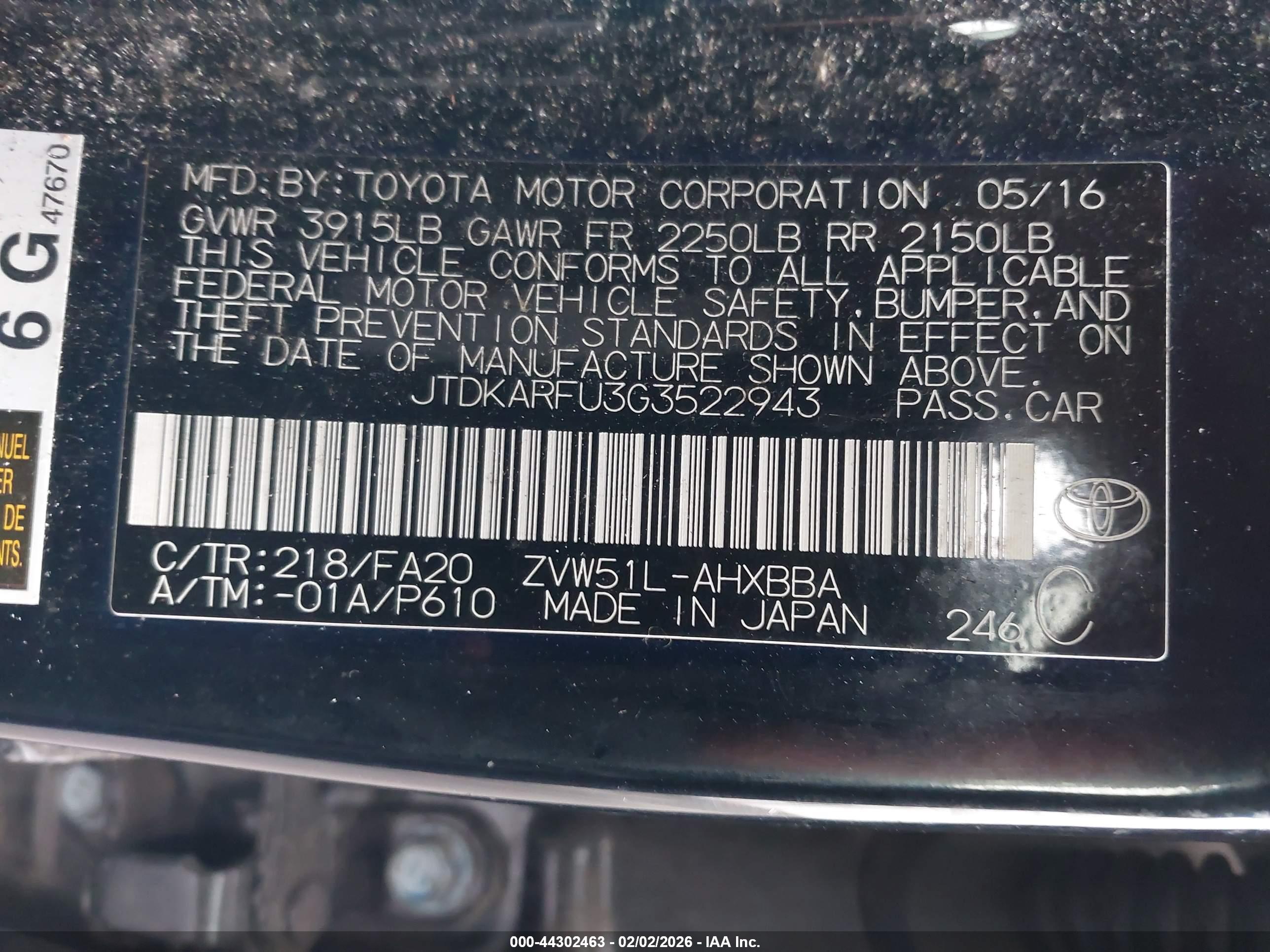 TOYOTA PRIUS image 9