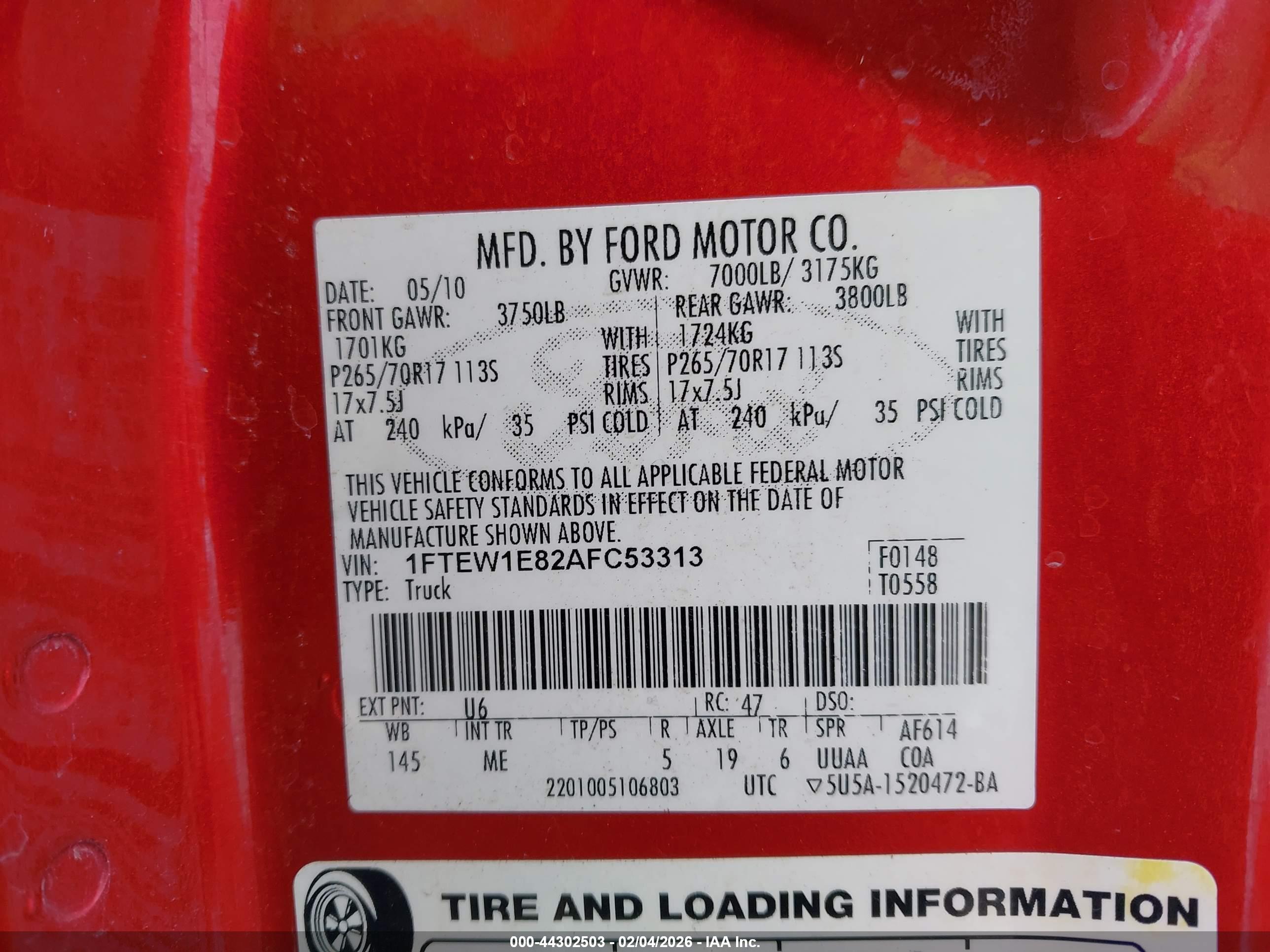 FORD F-150 image 9