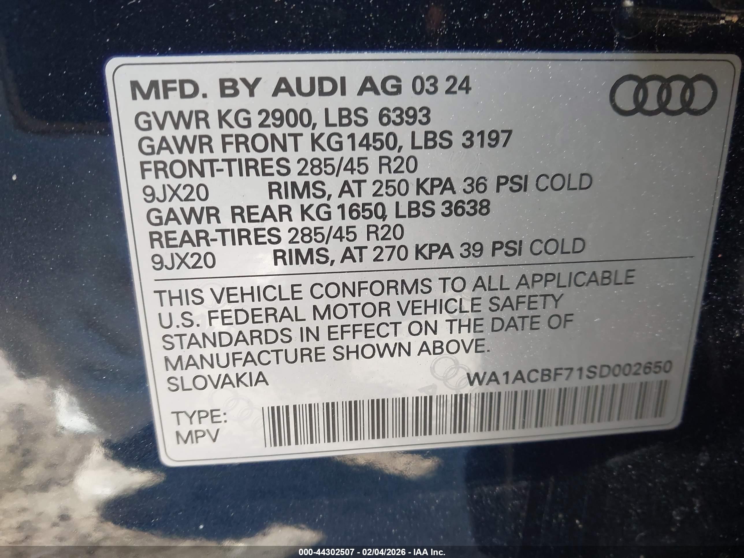AUDI Q7 image 9