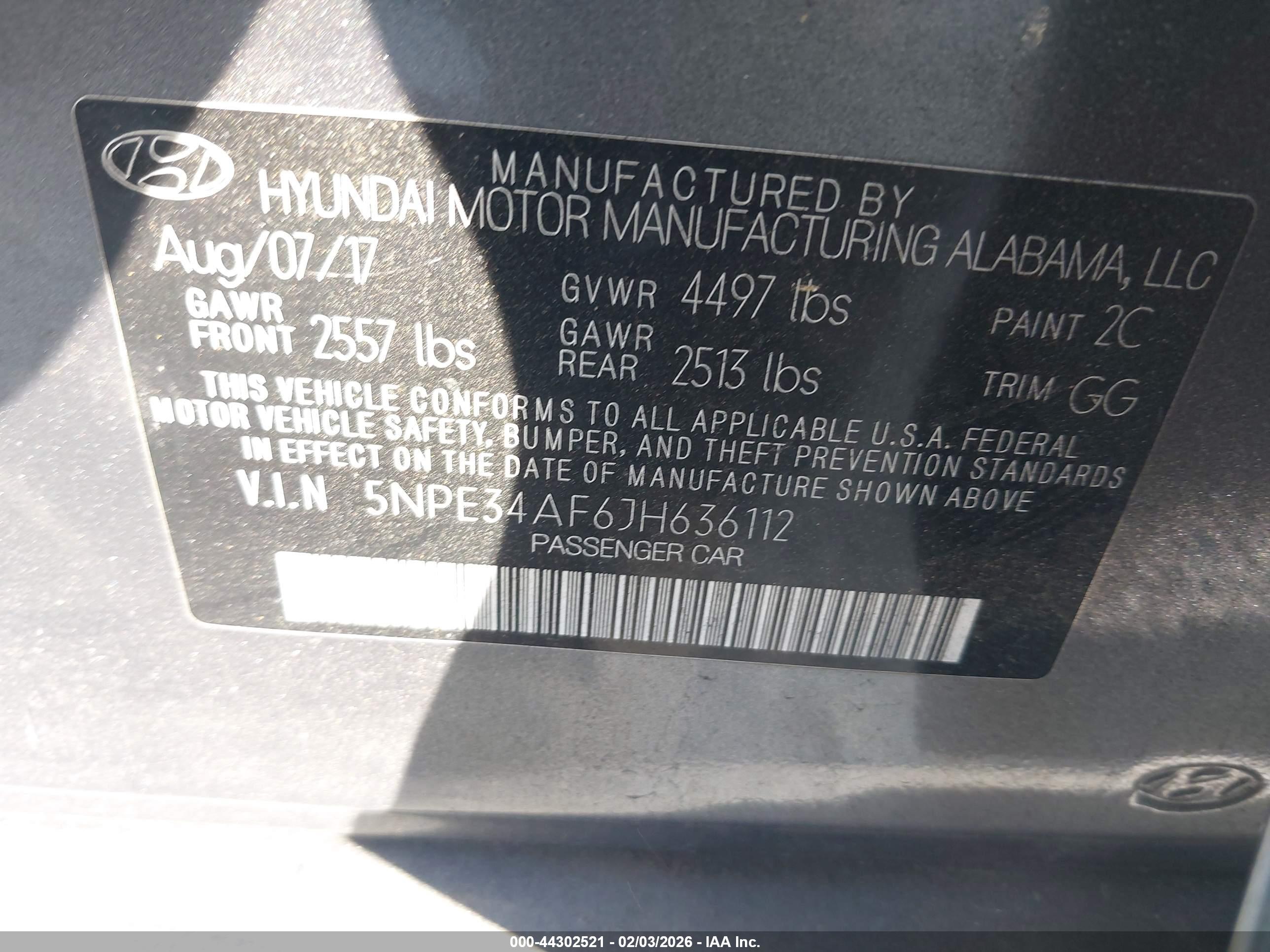 HYUNDAI SONATA image 9