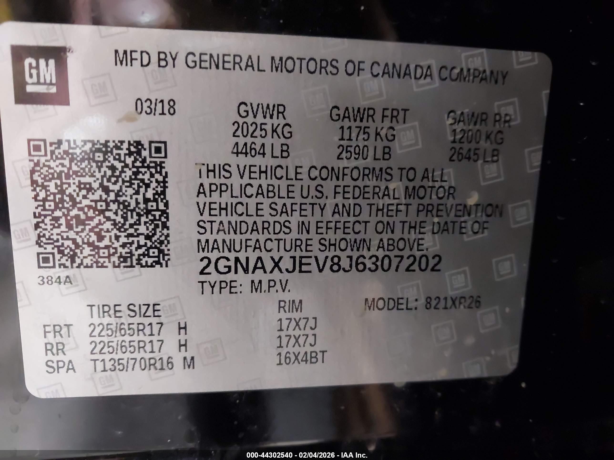 CHEVROLET EQUINOX image 9
