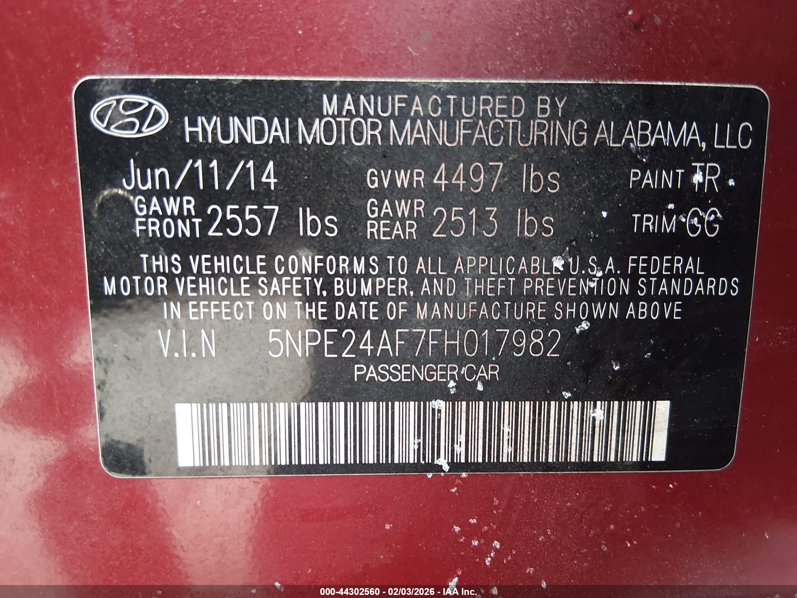 HYUNDAI SONATA image 9