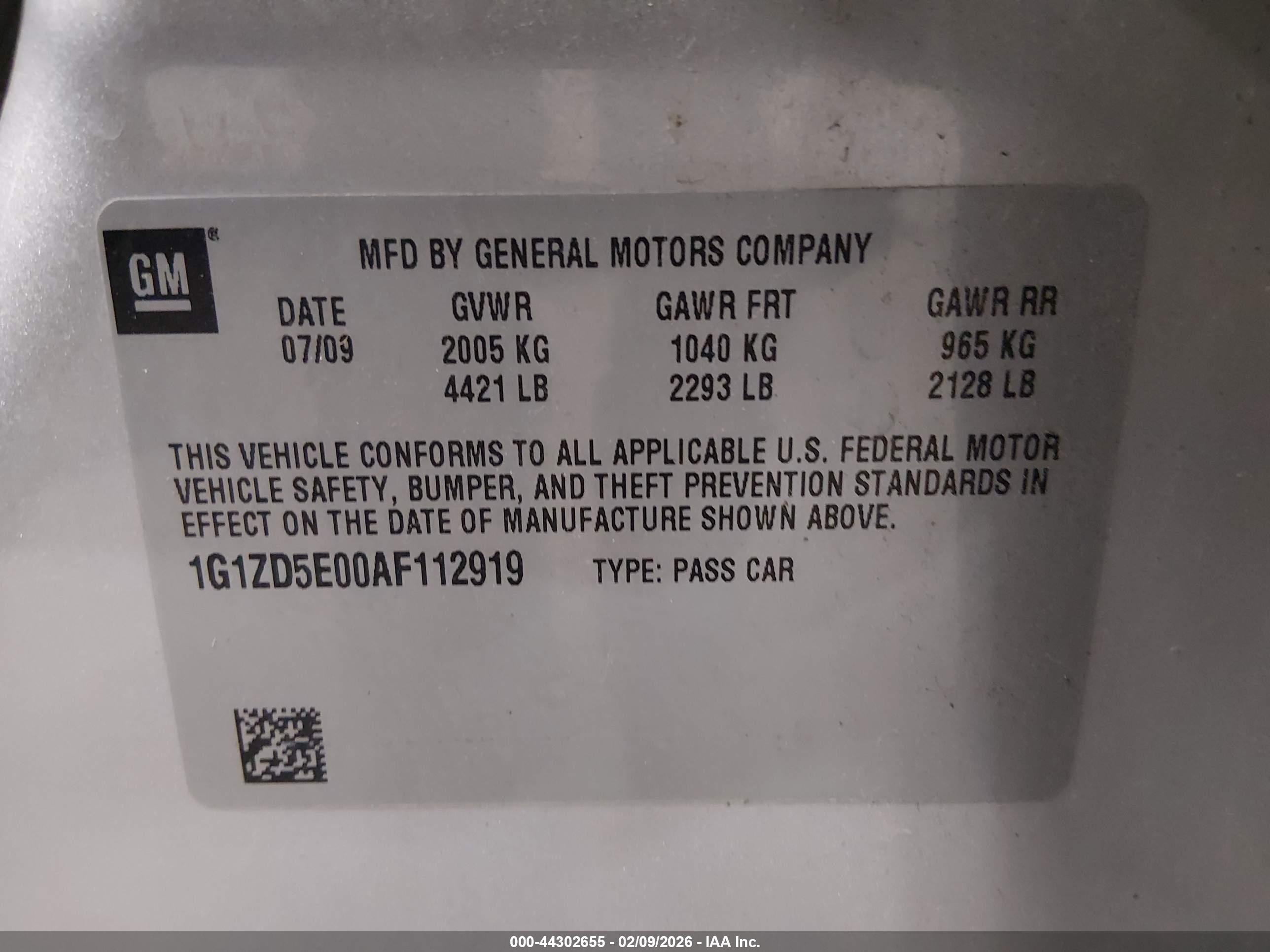 CHEVROLET MALIBU image 9