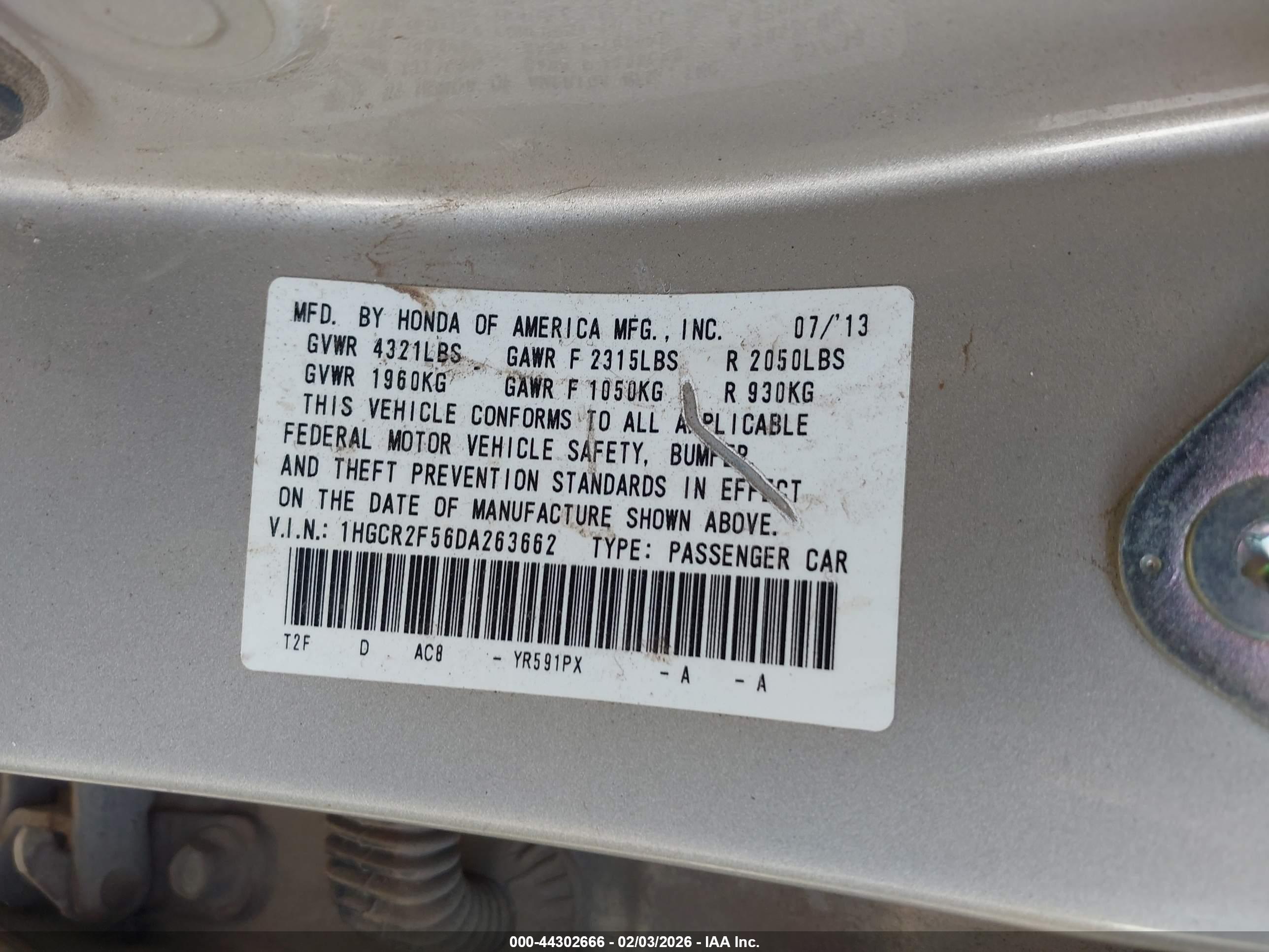 HONDA ACCORD image 9