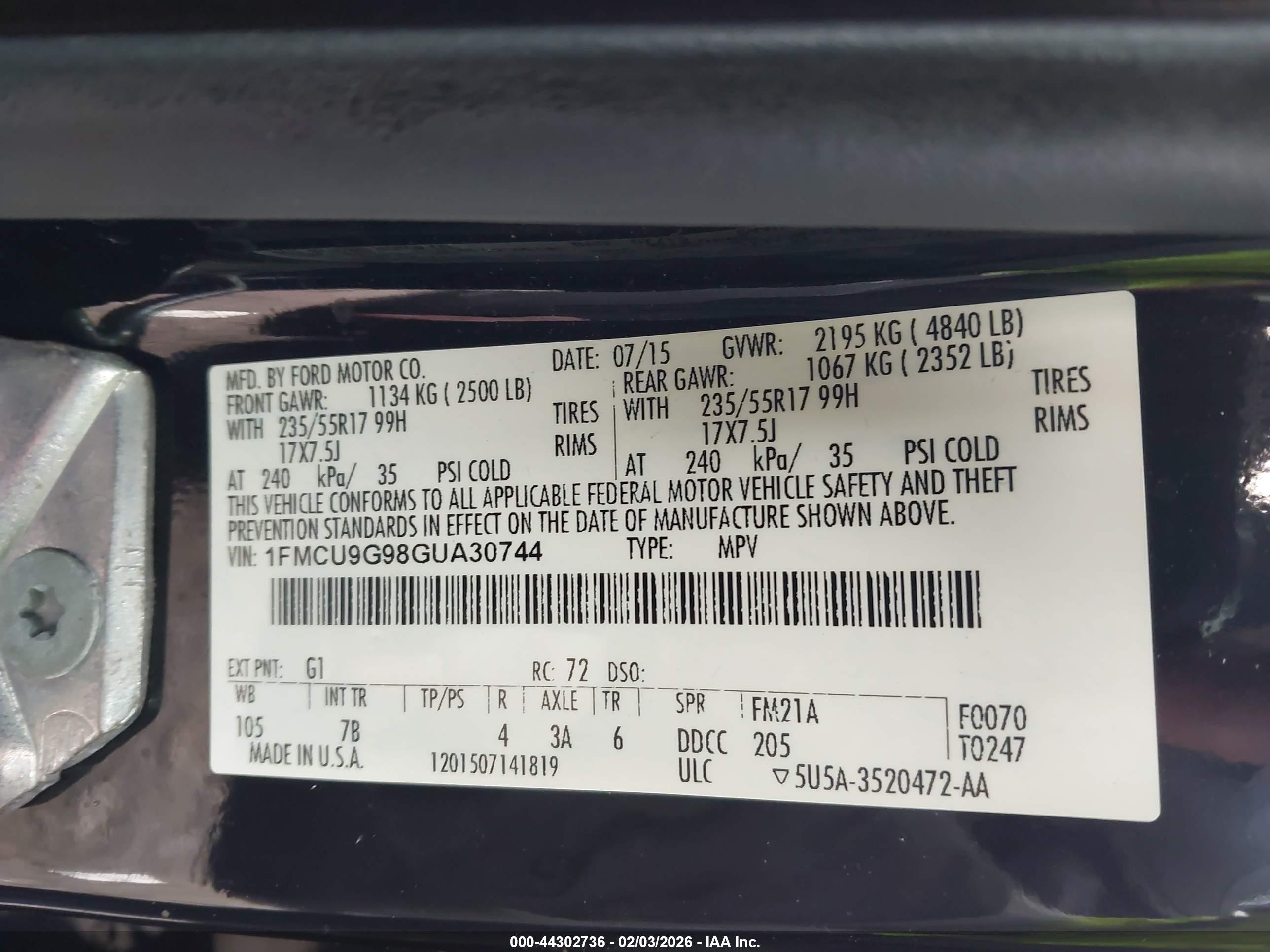 FORD ESCAPE image 9