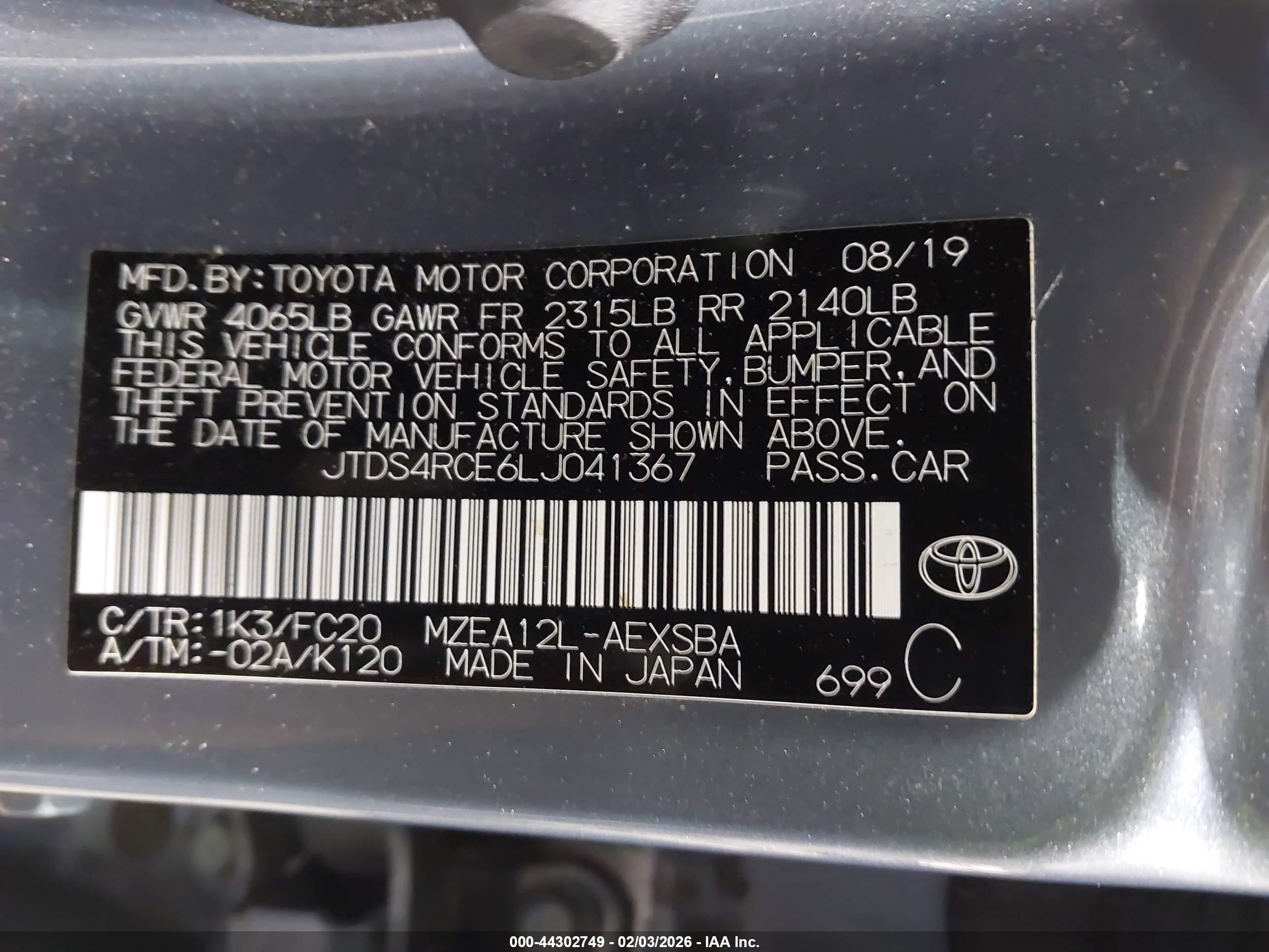 TOYOTA COROLLA image 9