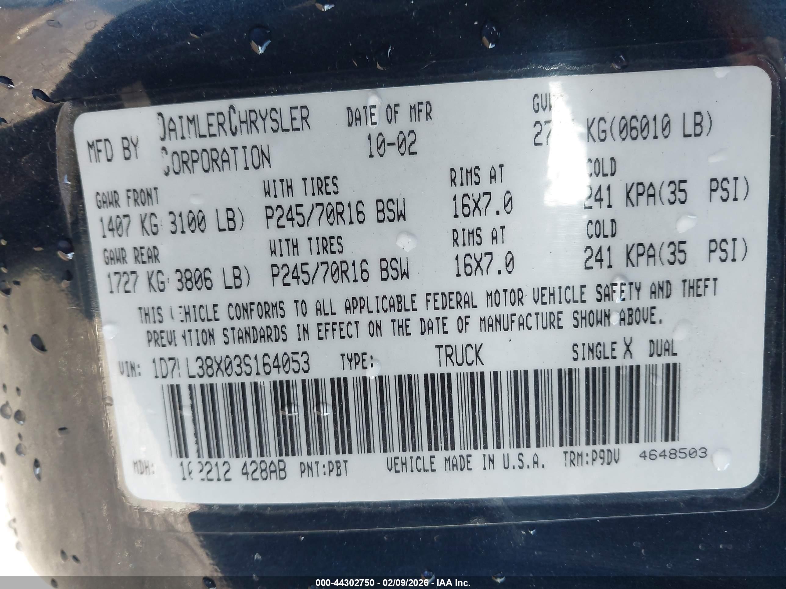 DODGE DAKOTA image 9
