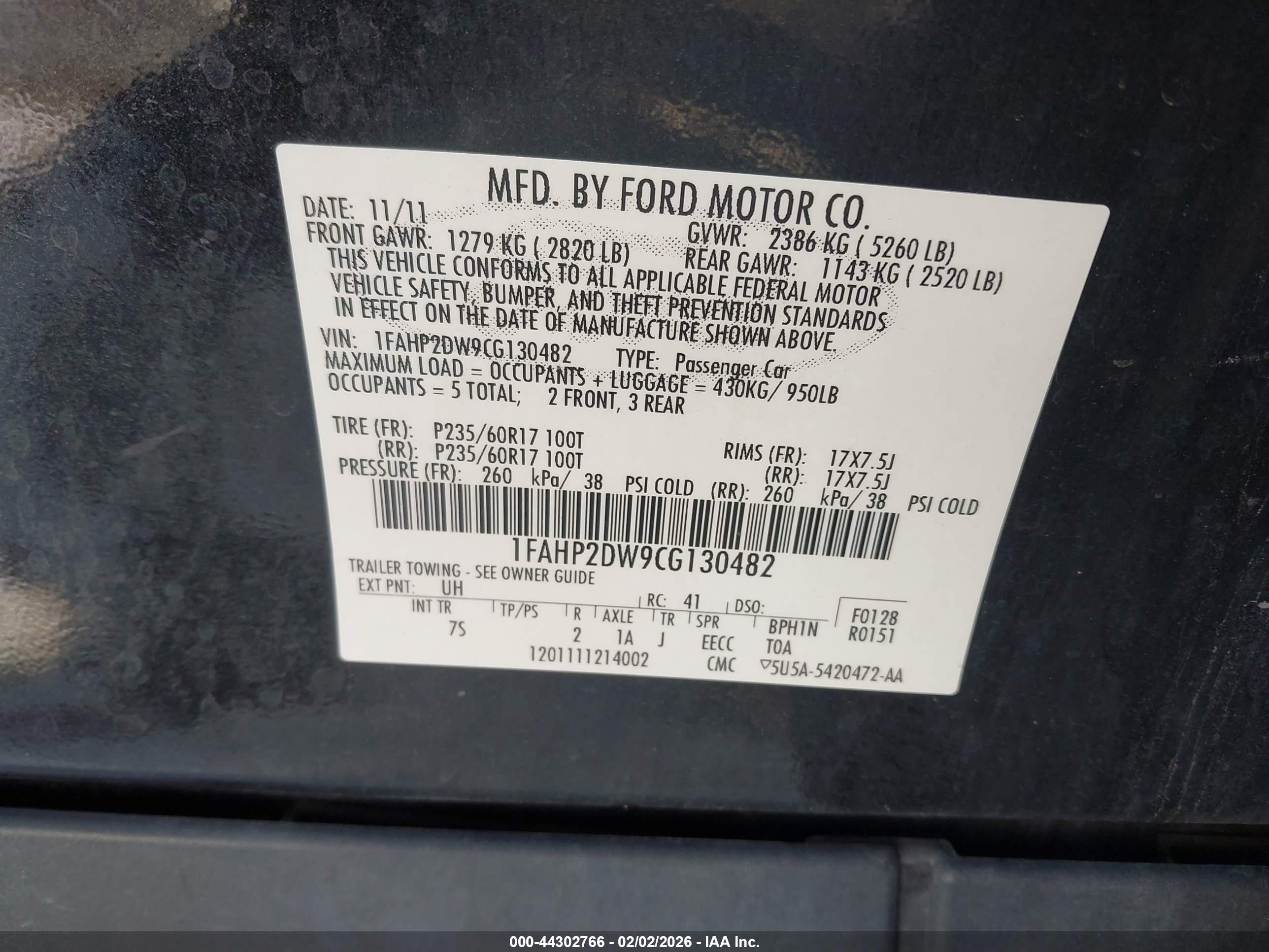 FORD TAURUS image 9