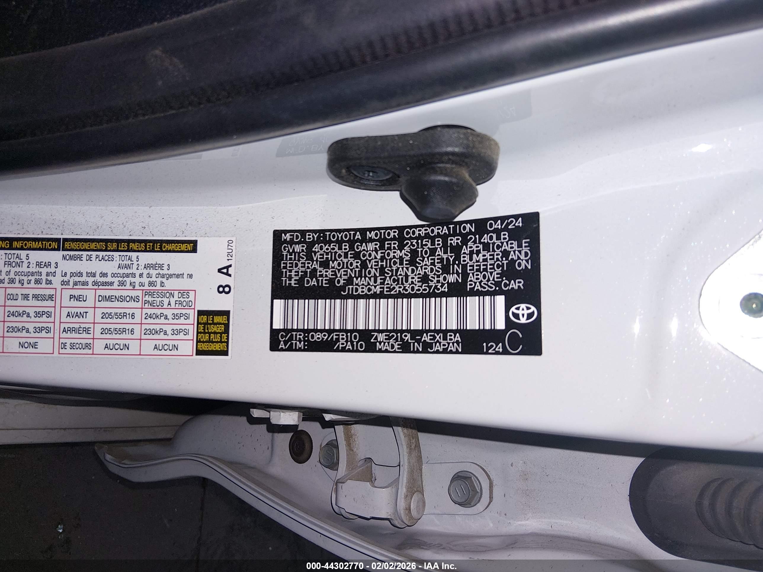 TOYOTA COROLLA image 9