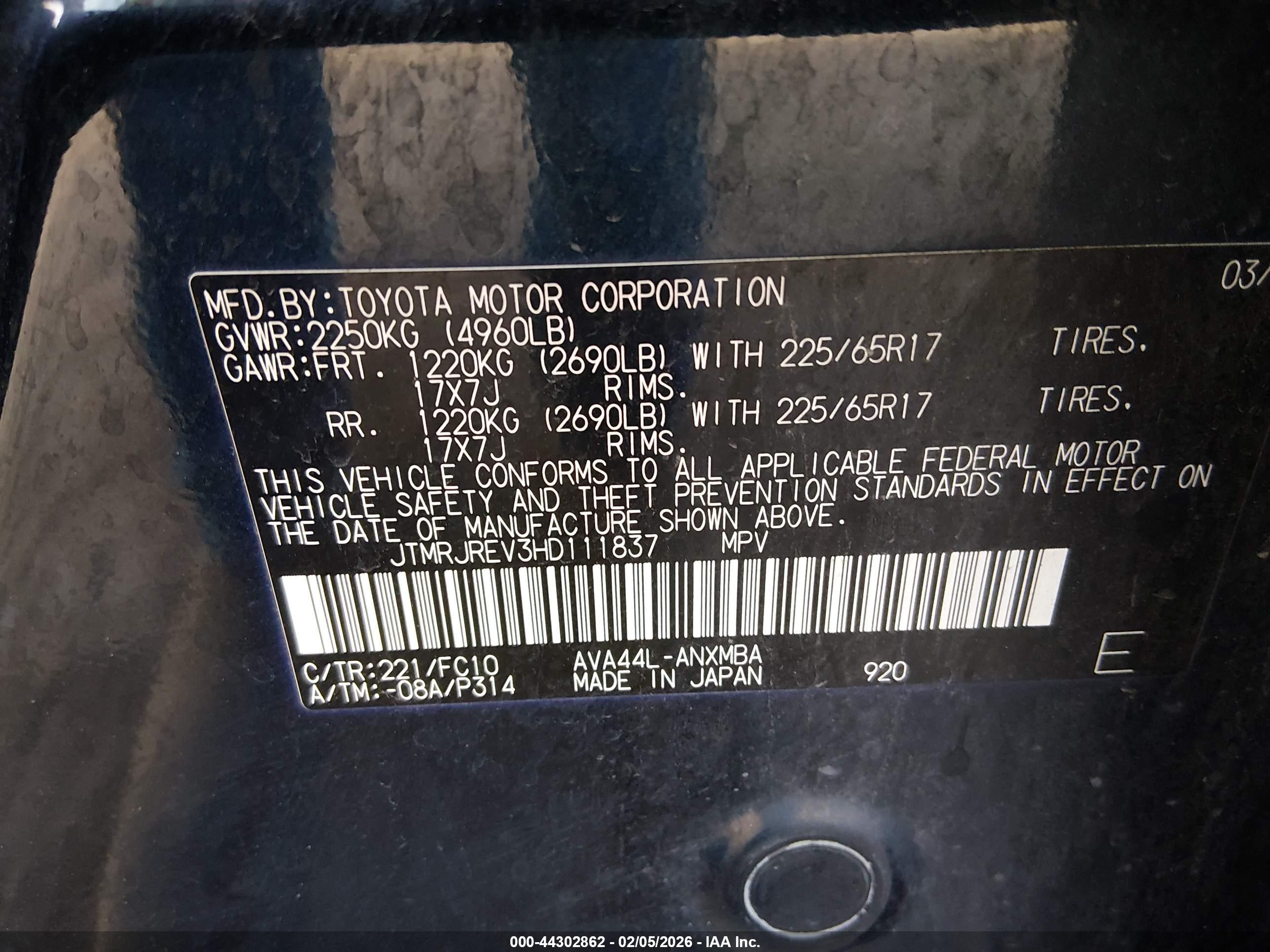 TOYOTA RAV4 image 9