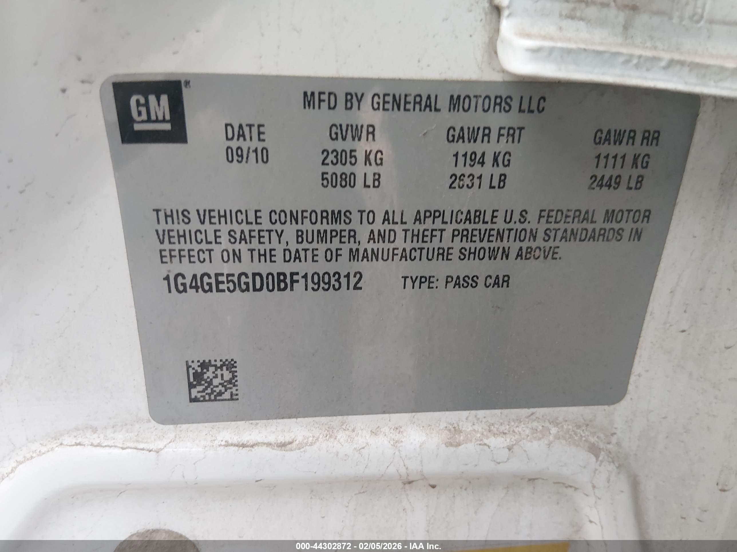 BUICK LACROSSE image 9