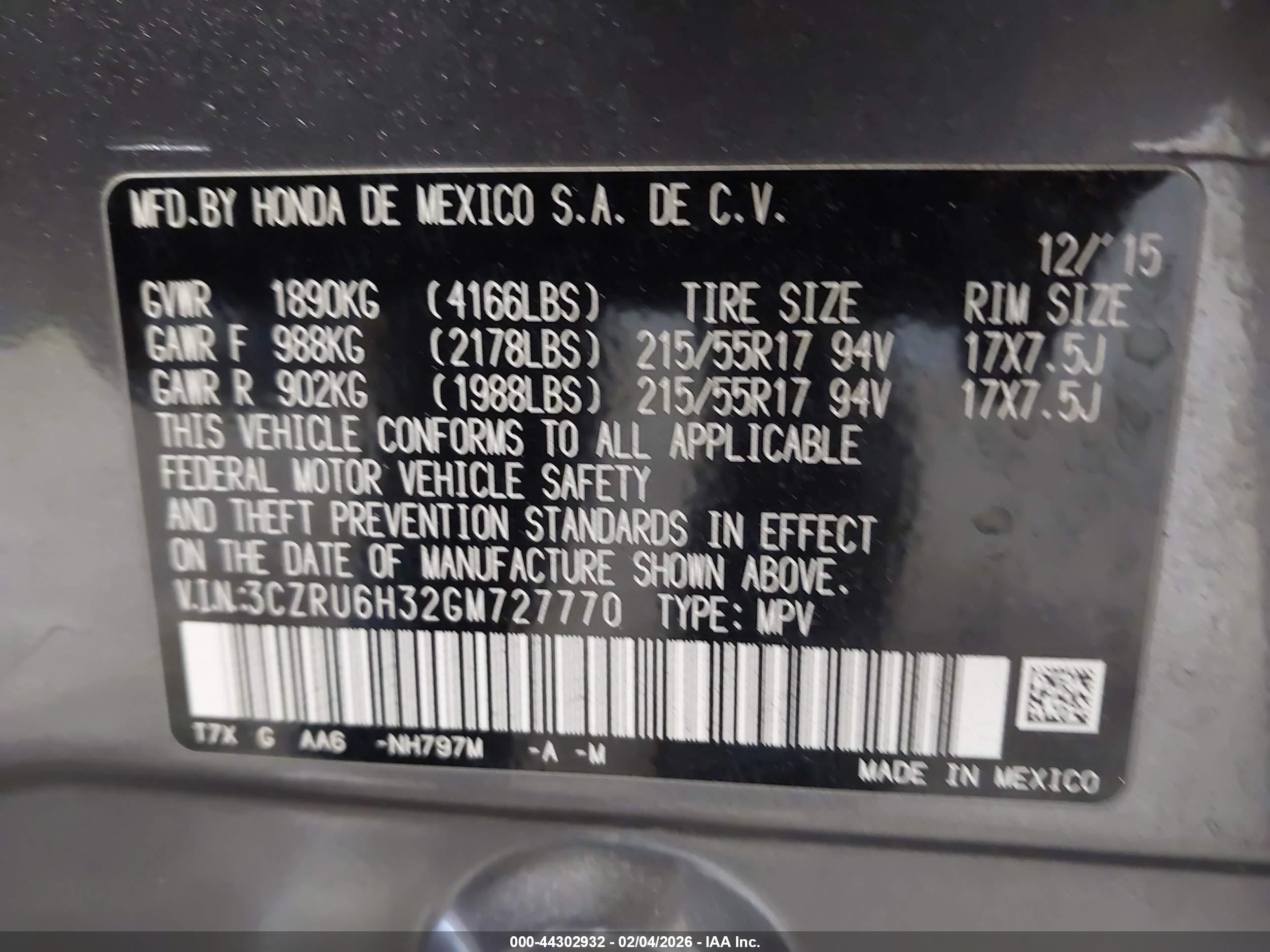 HONDA HR-V image 9
