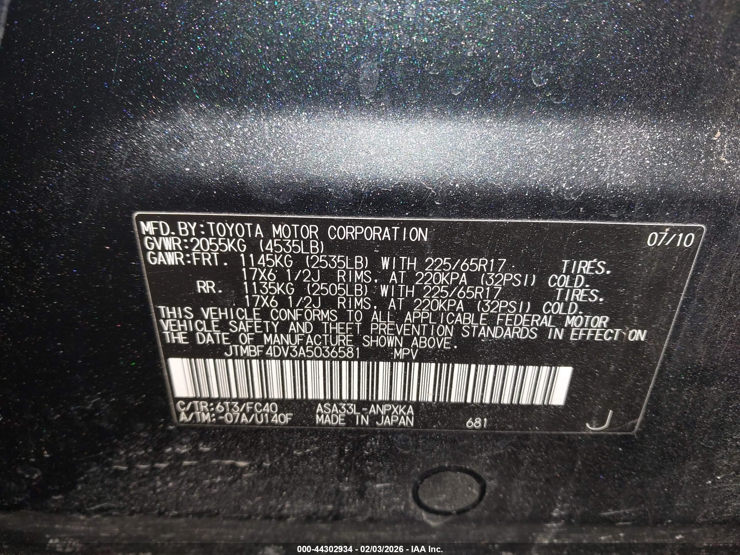 TOYOTA RAV4 image 9