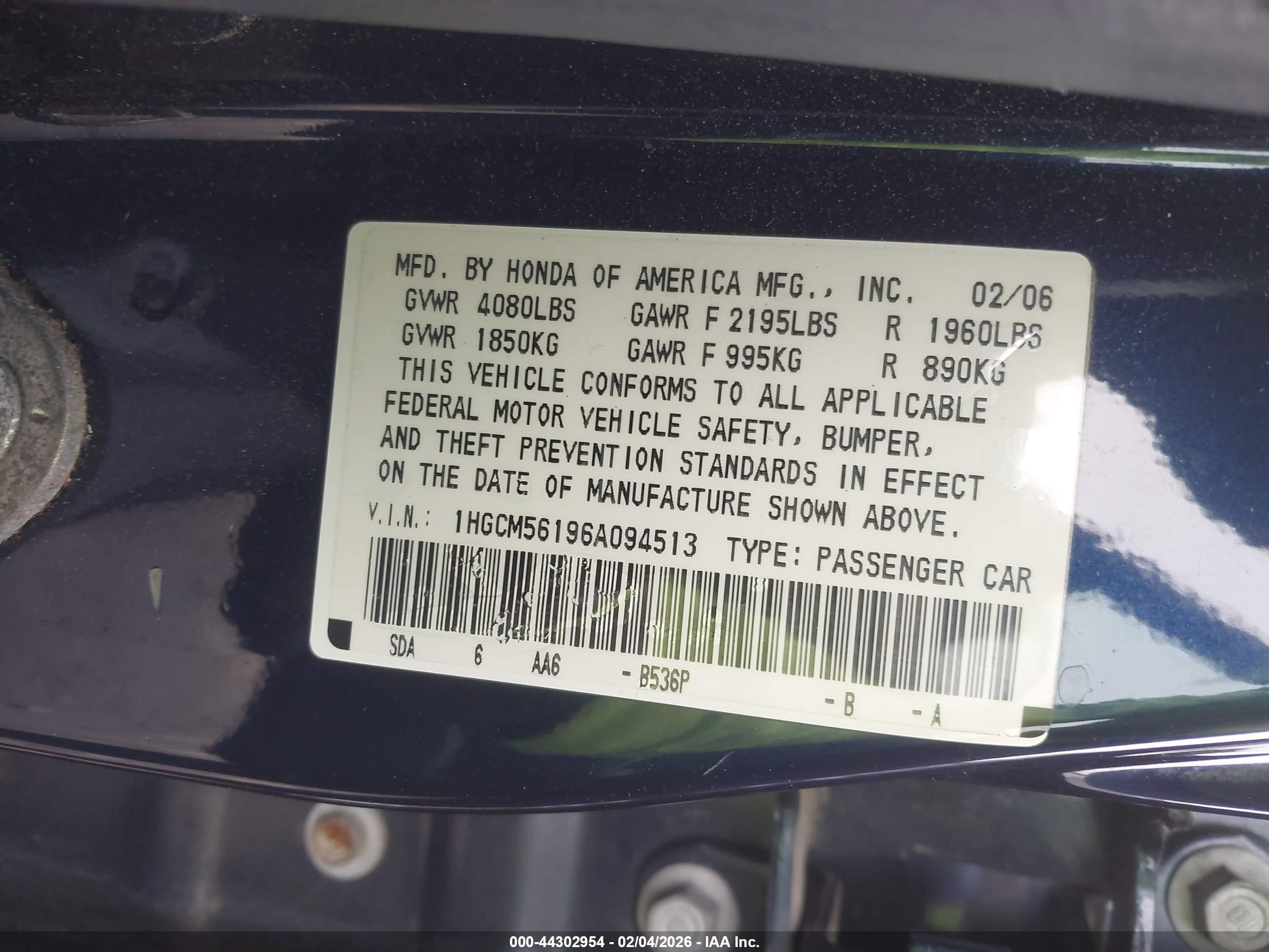 HONDA ACCORD image 9