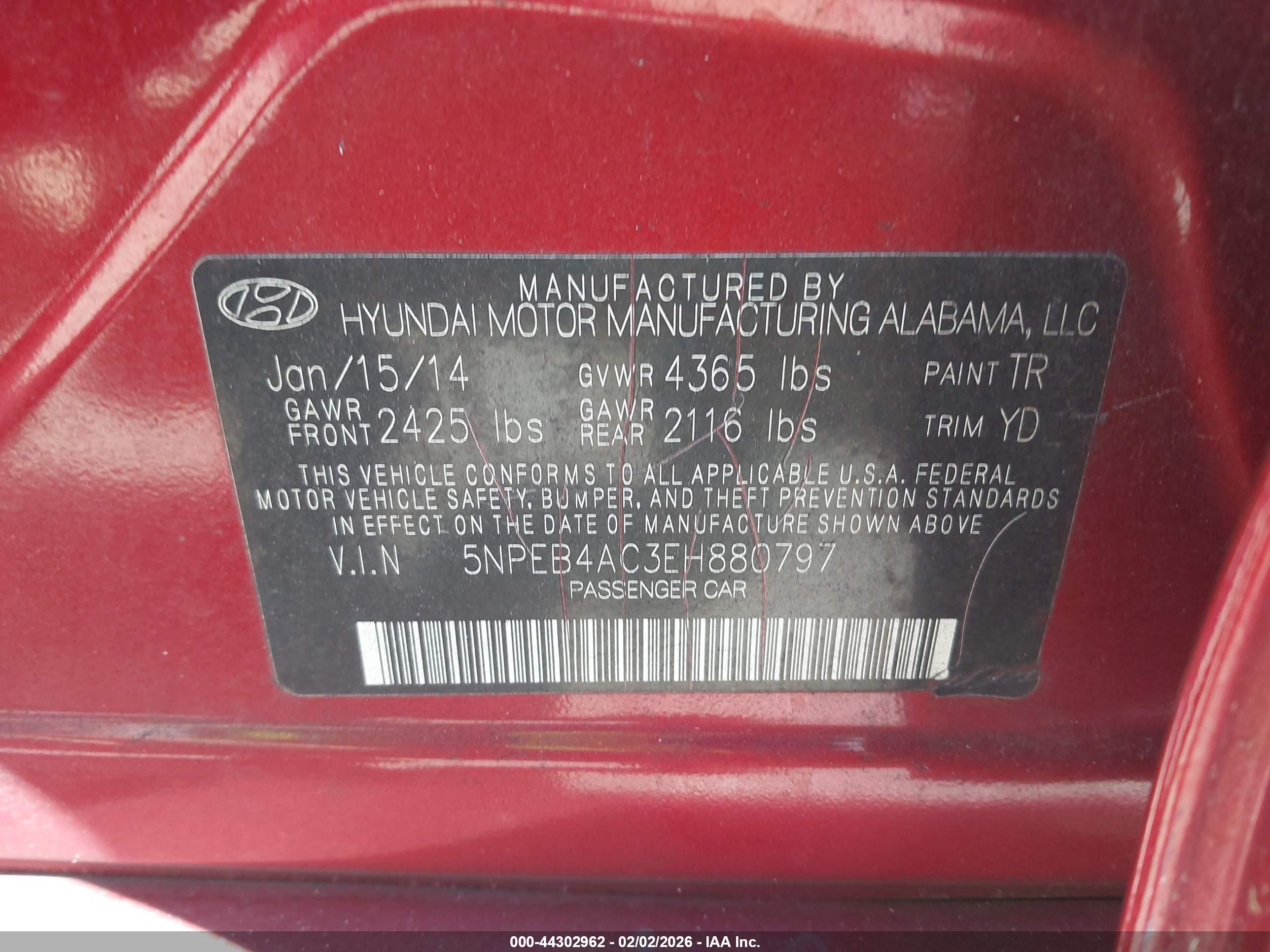 HYUNDAI SONATA image 9