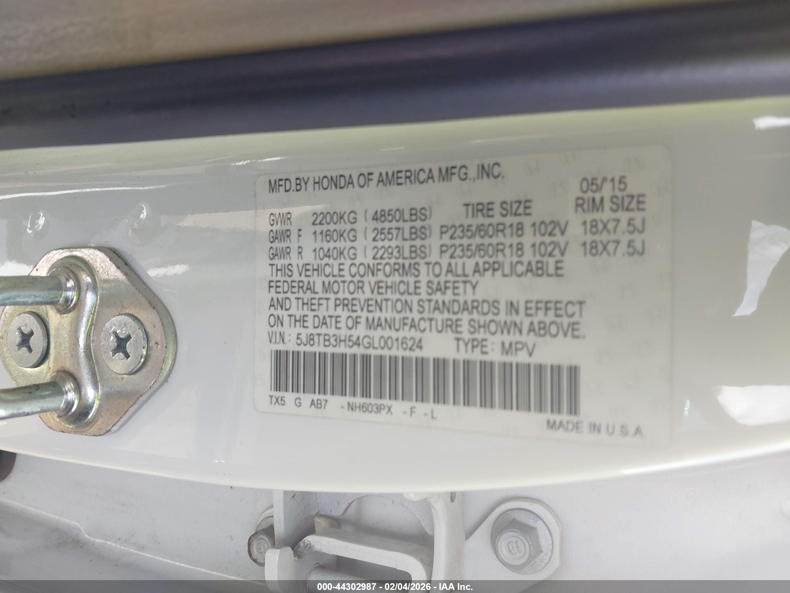 ACURA RDX image 9