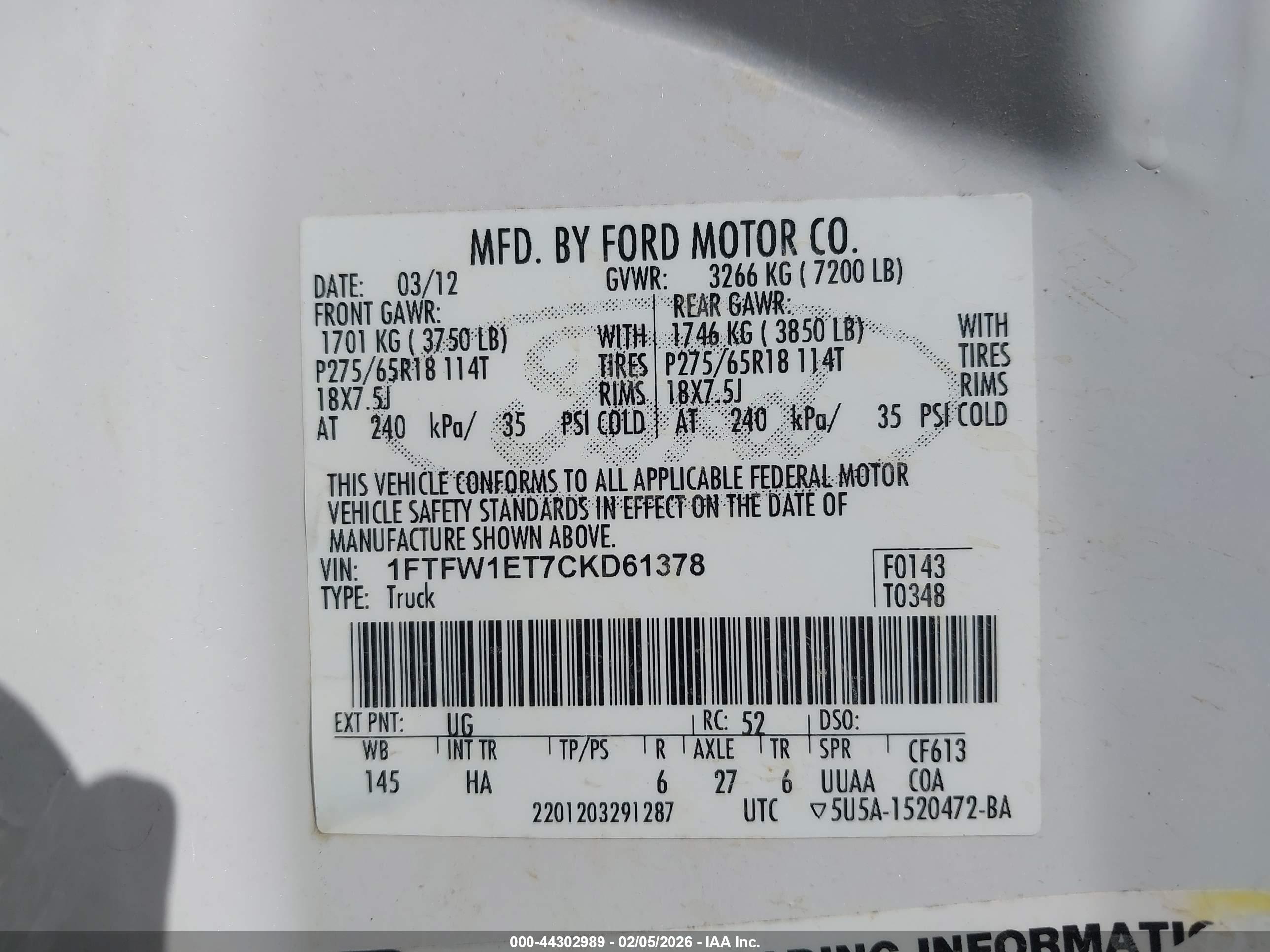 FORD F-150 image 9