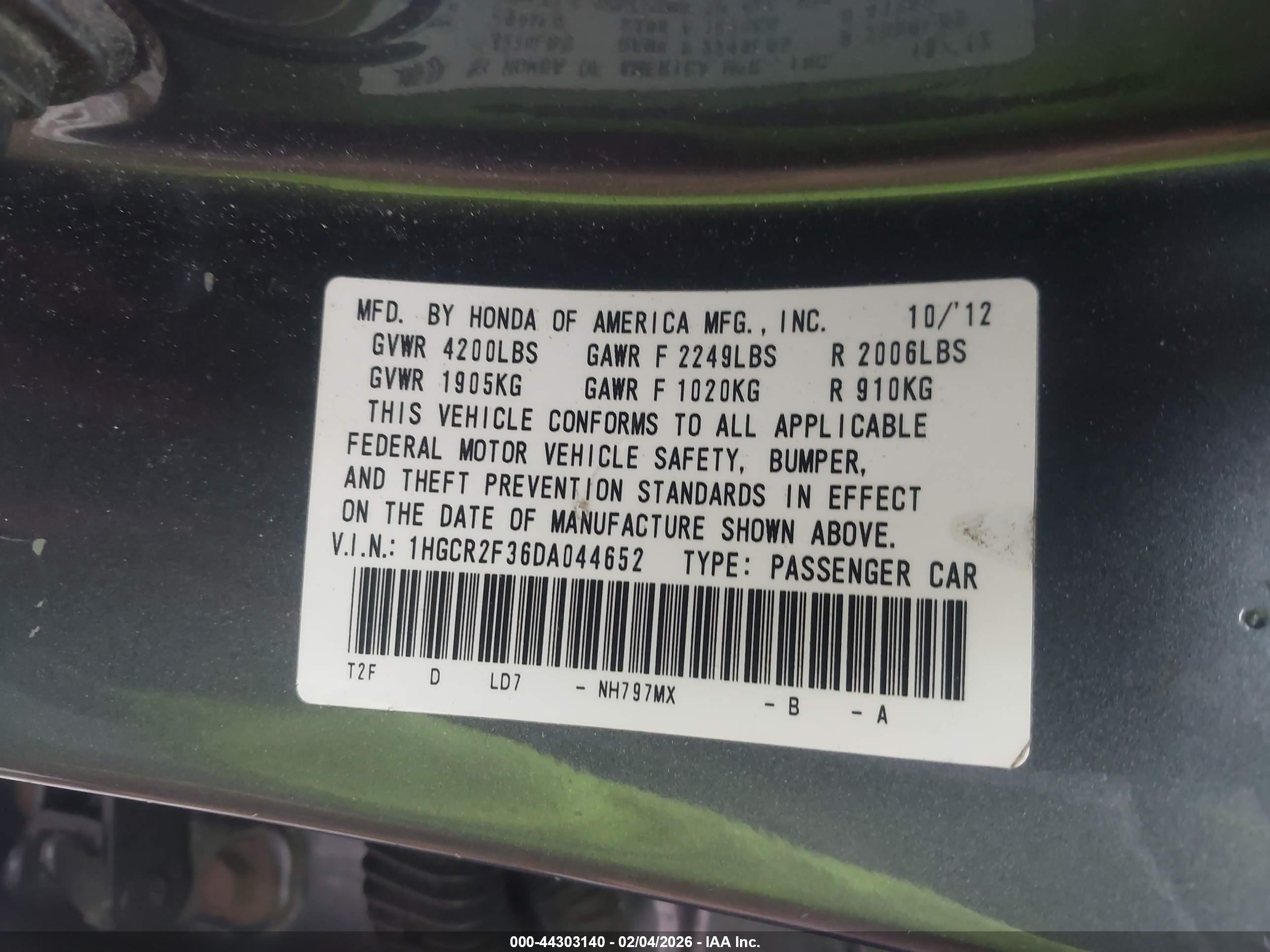 HONDA ACCORD image 9