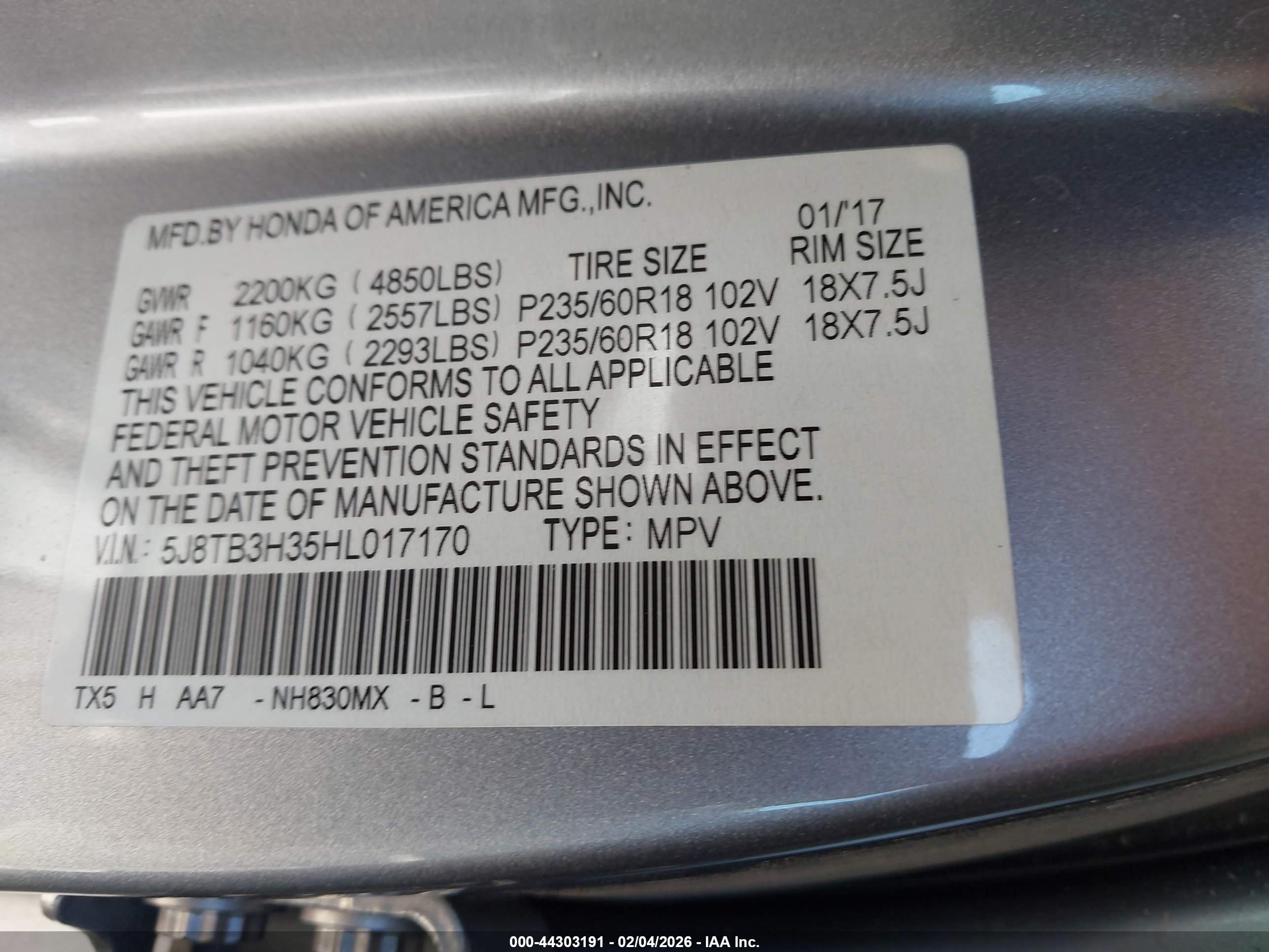 ACURA RDX image 9
