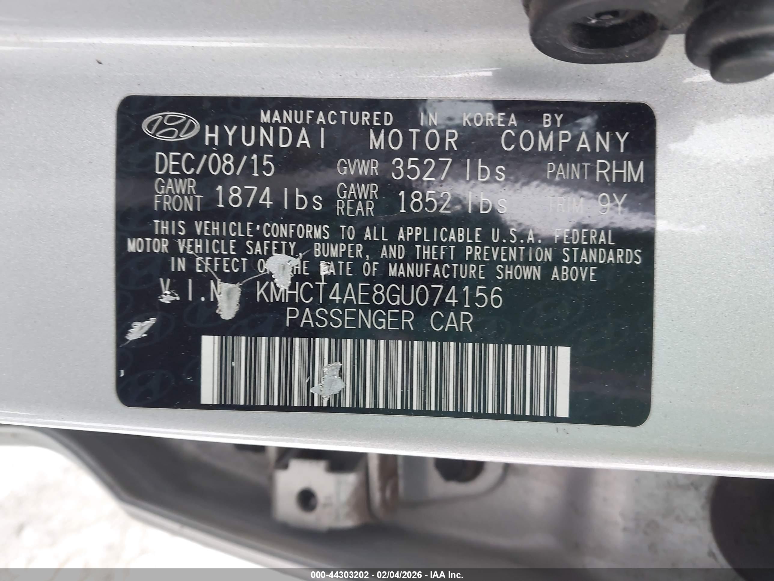 HYUNDAI ACCENT image 9