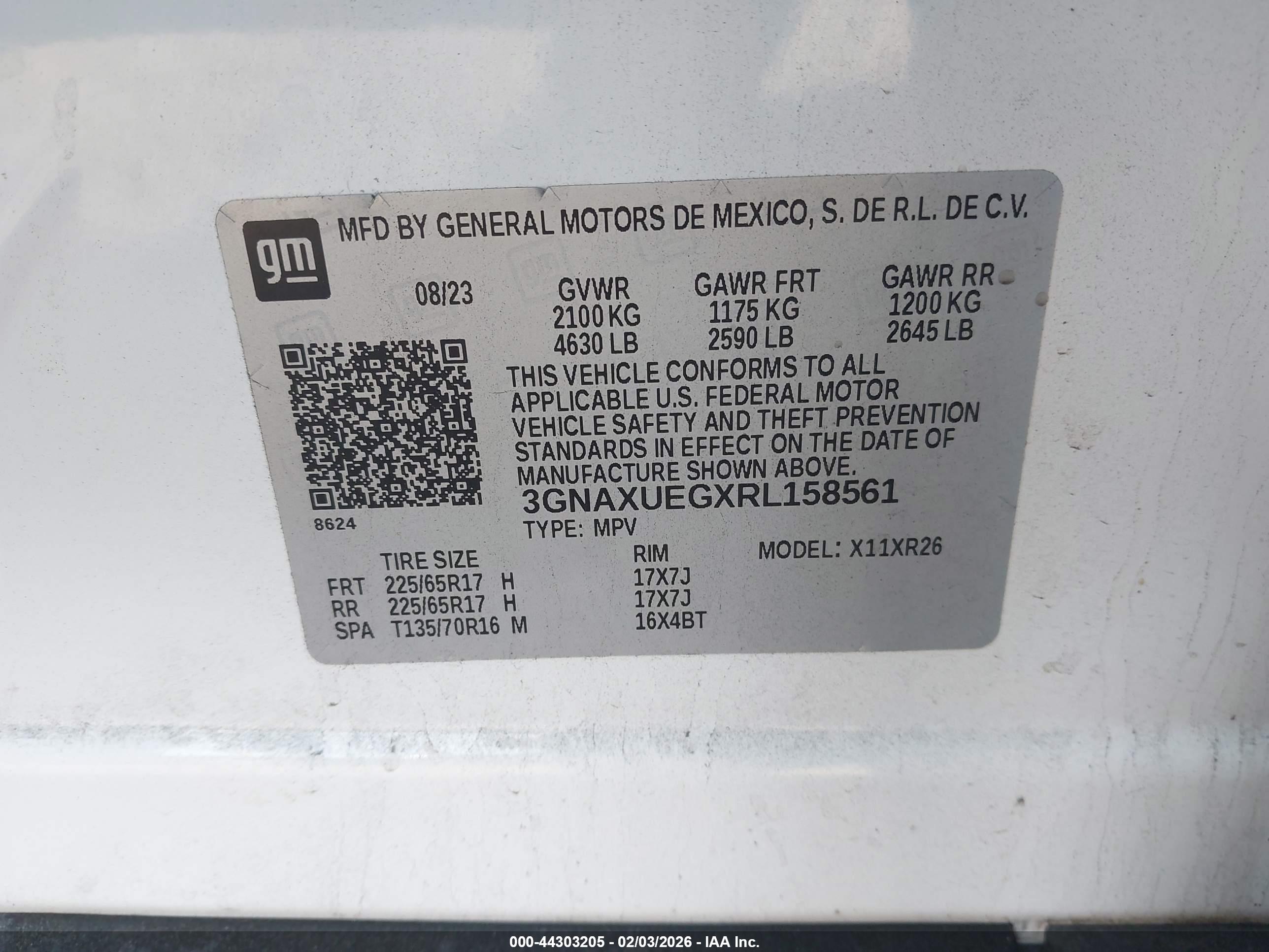 CHEVROLET EQUINOX image 9