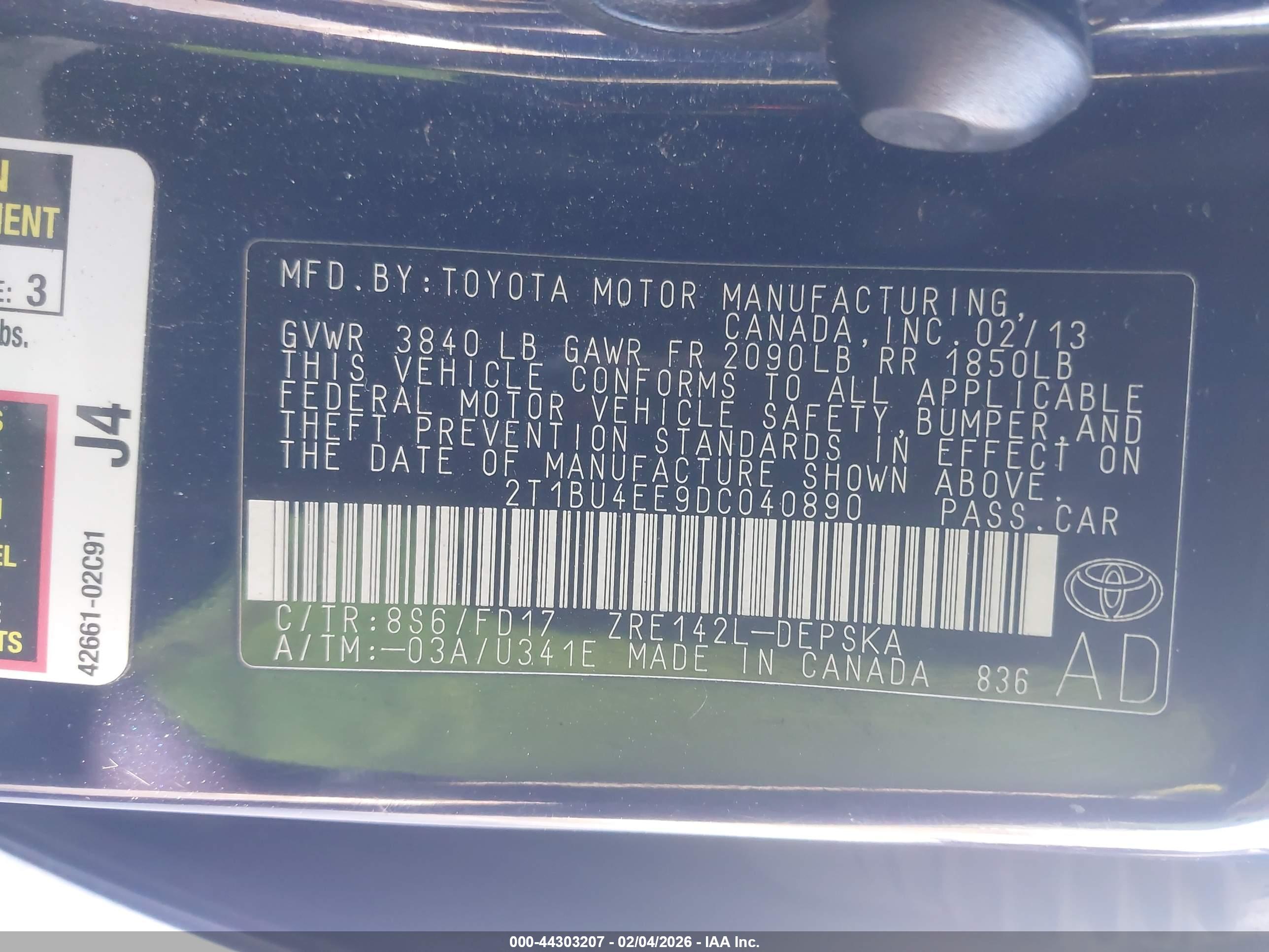 TOYOTA COROLLA image 9
