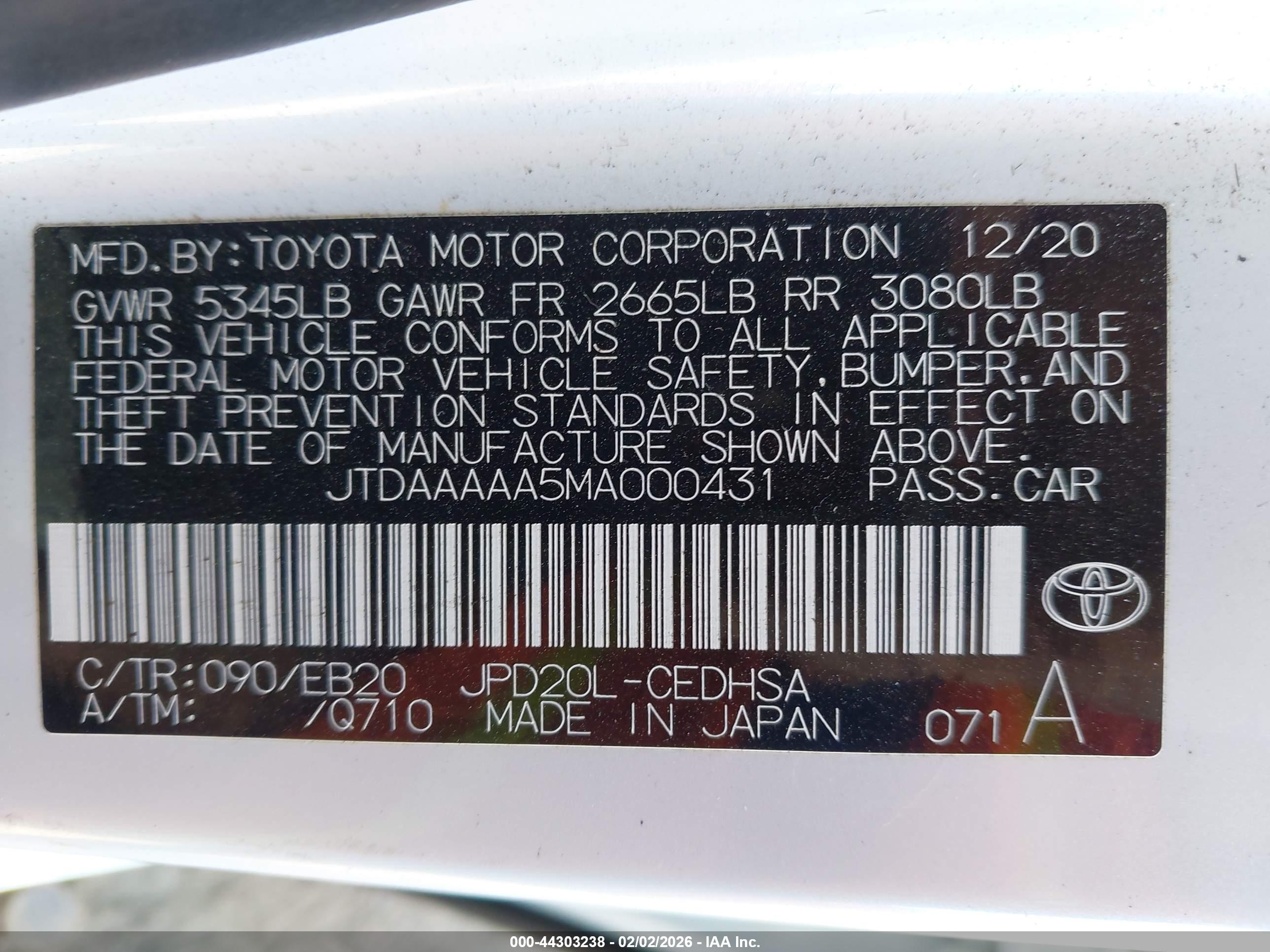 TOYOTA MIRAI image 9