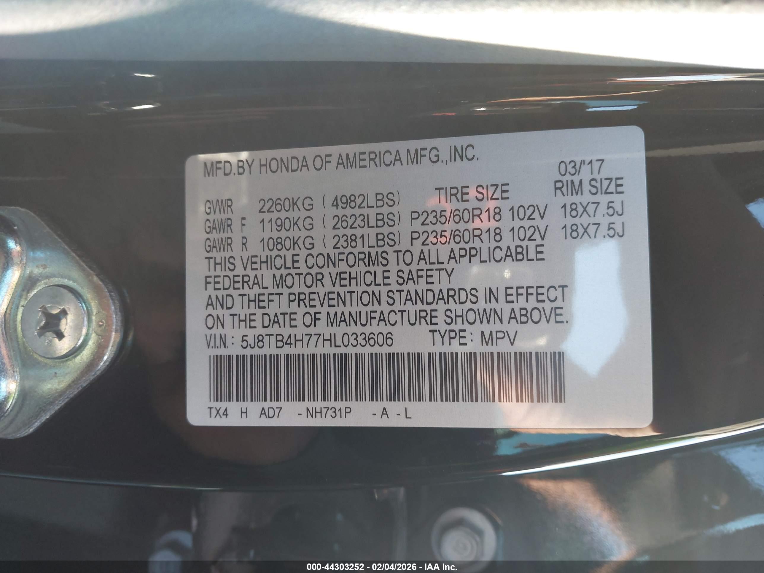 ACURA RDX image 9