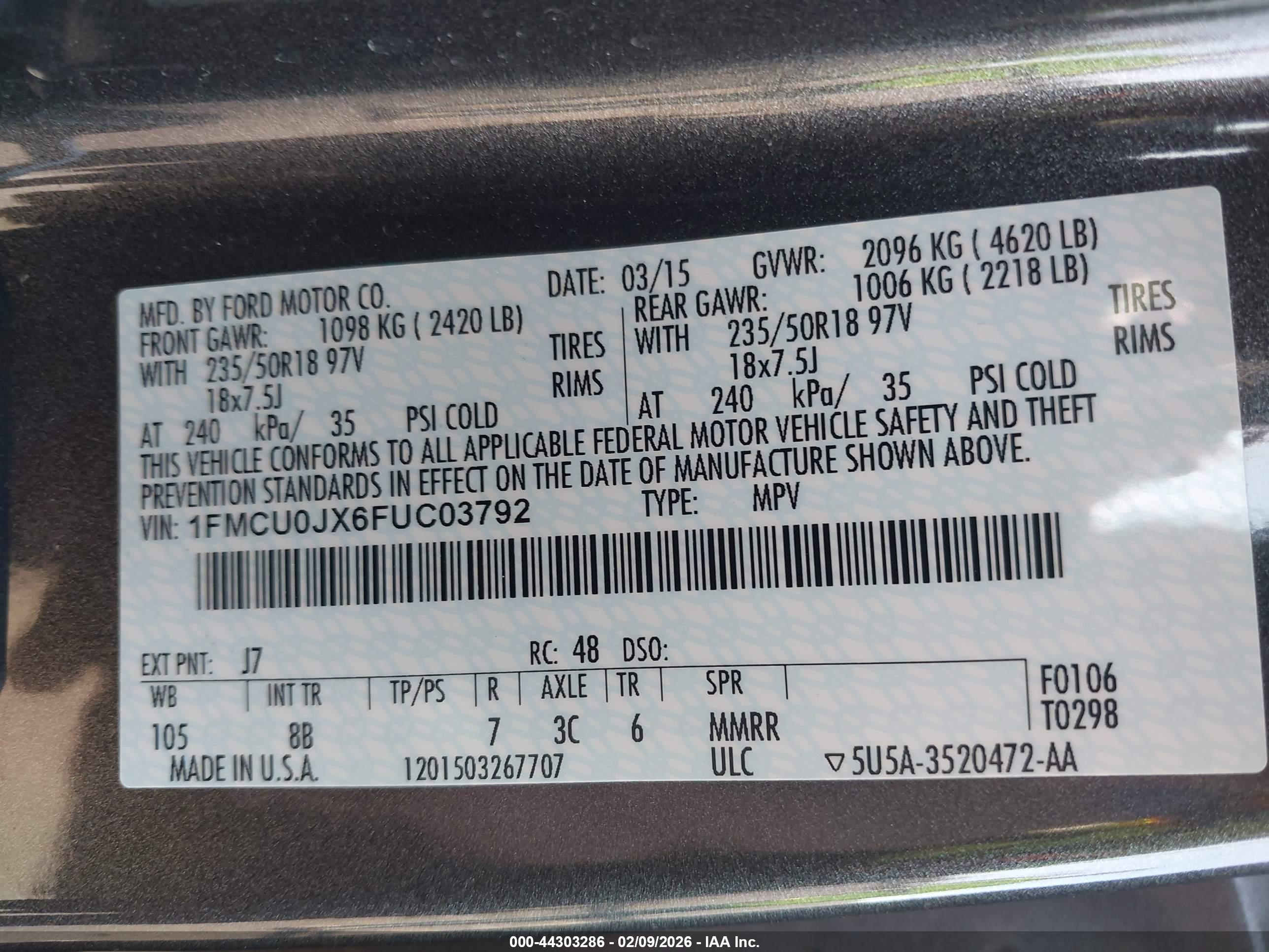FORD ESCAPE image 9