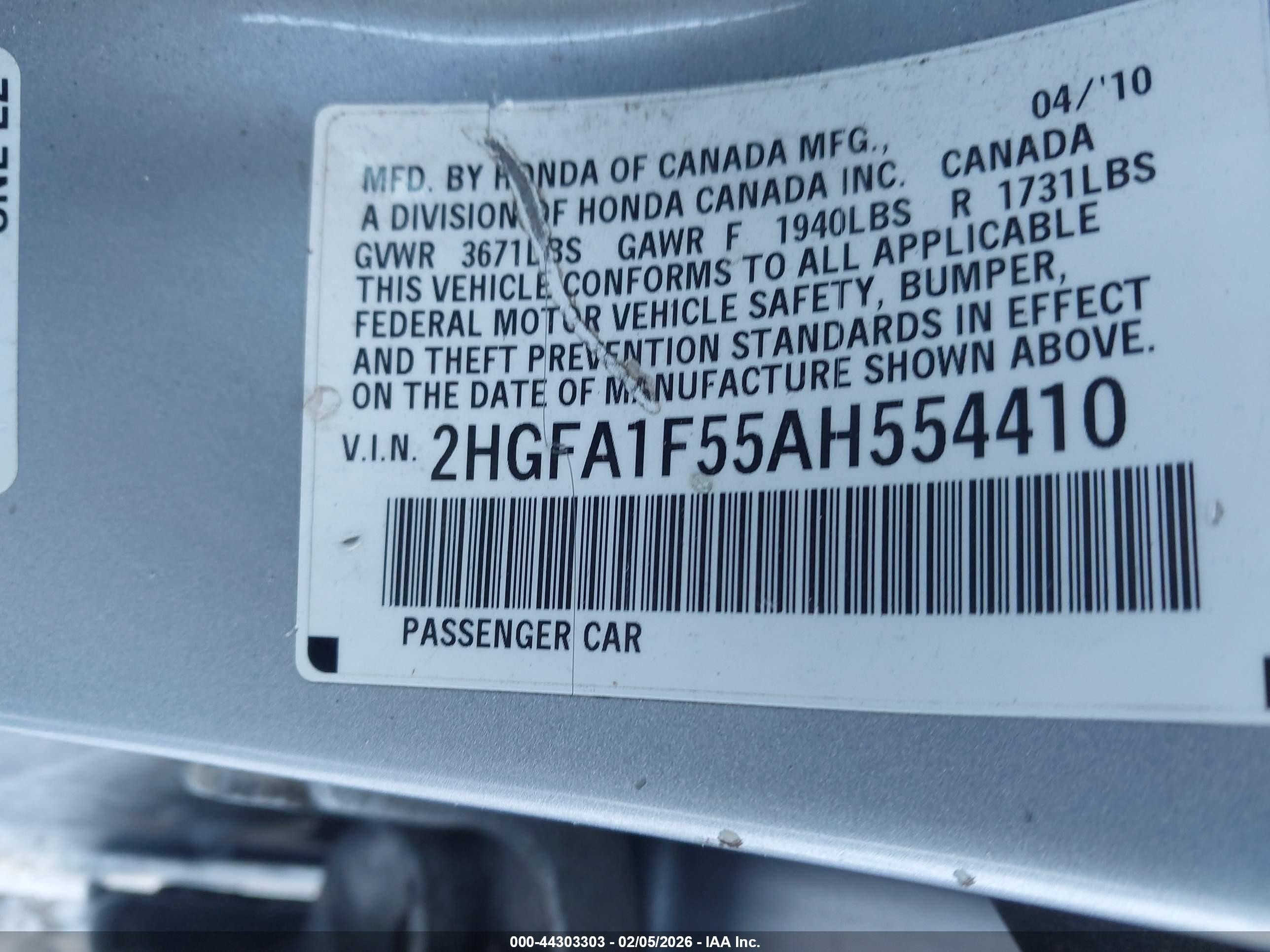 HONDA CIVIC image 9
