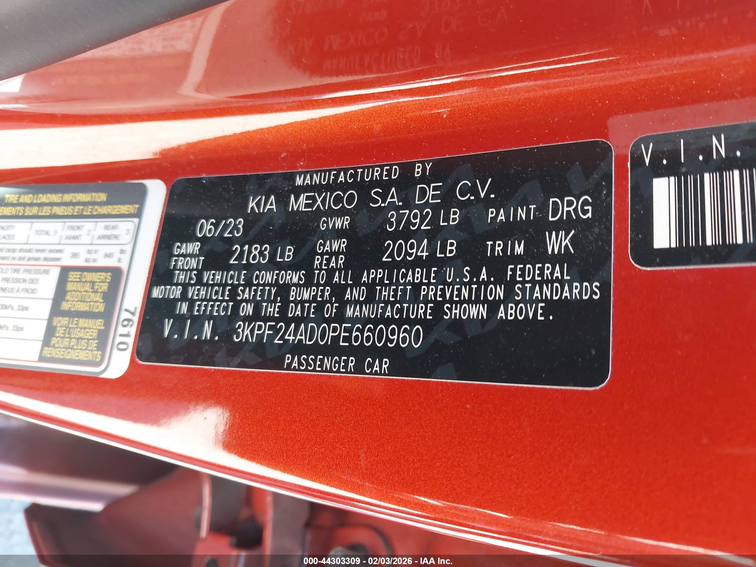 KIA FORTE image 9