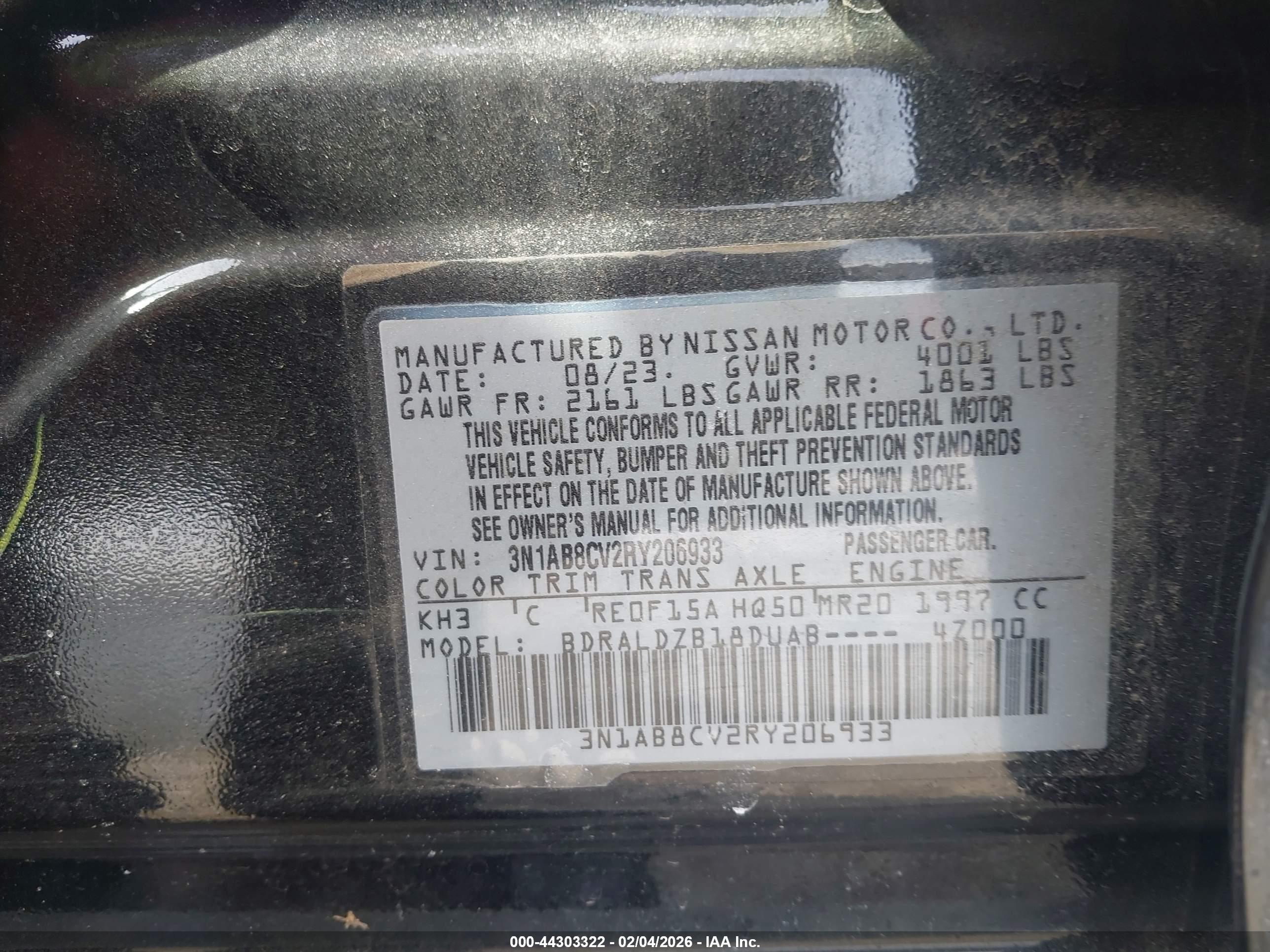 NISSAN SENTRA image 9