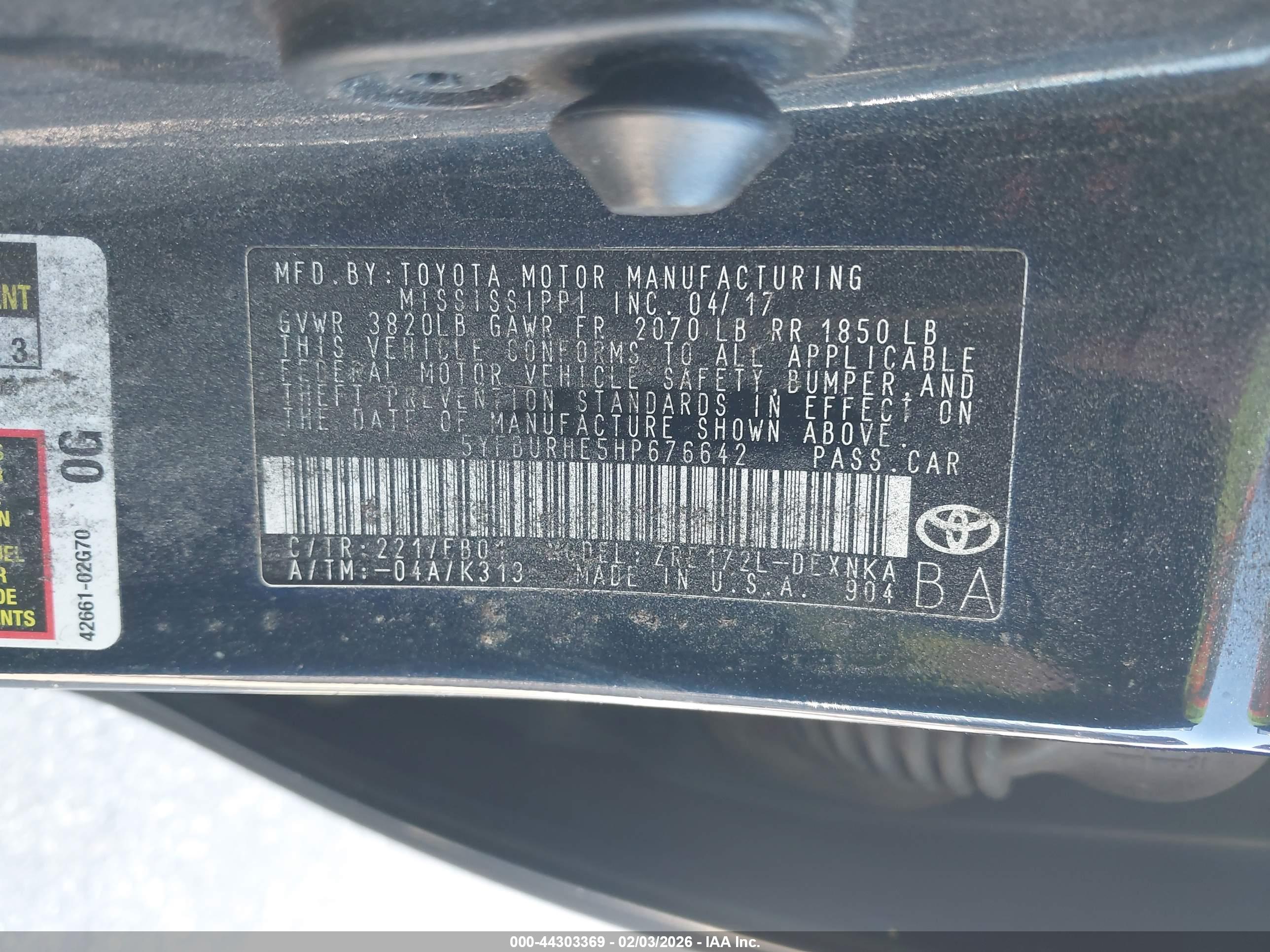TOYOTA COROLLA image 9