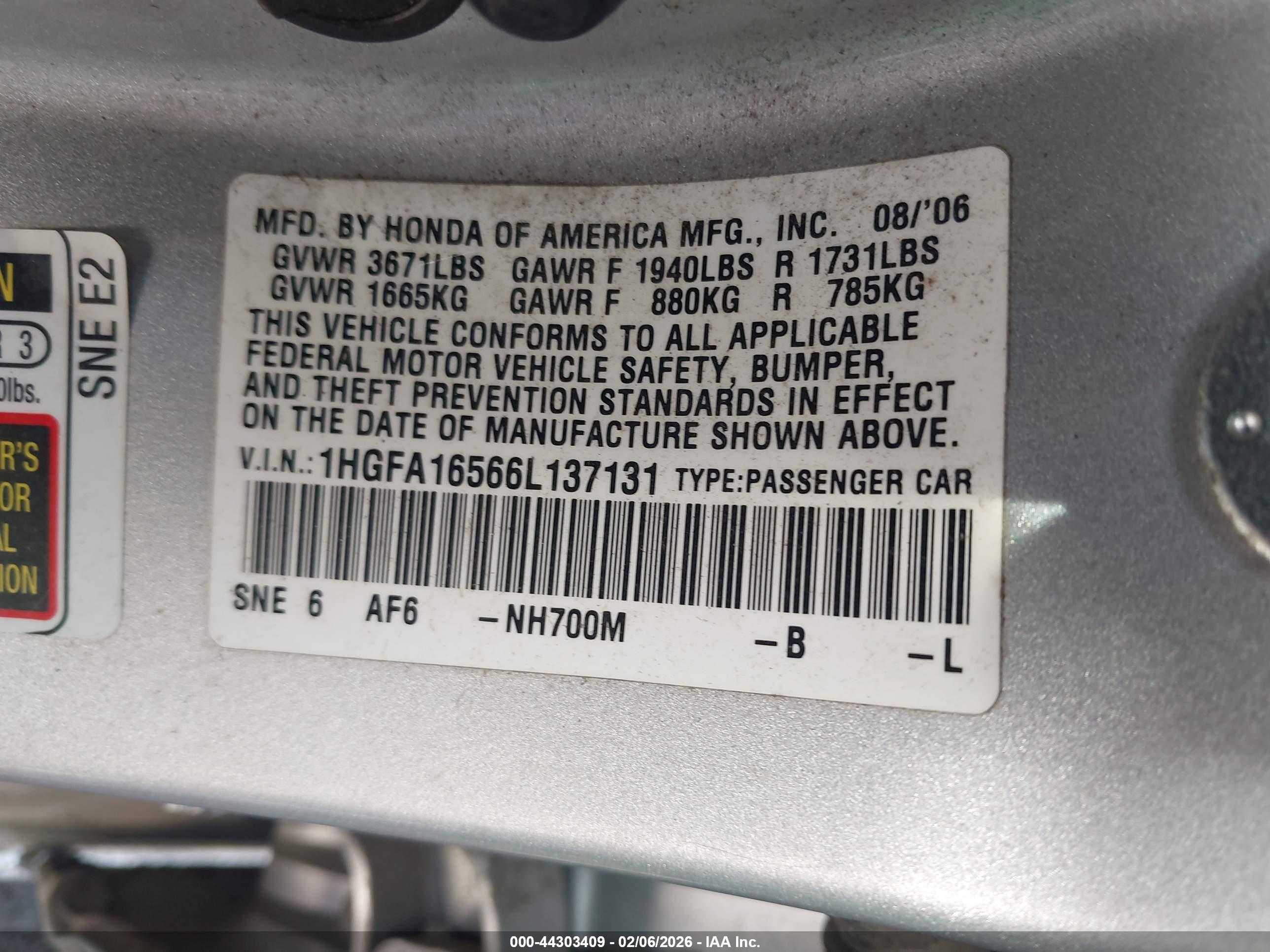 HONDA CIVIC image 9