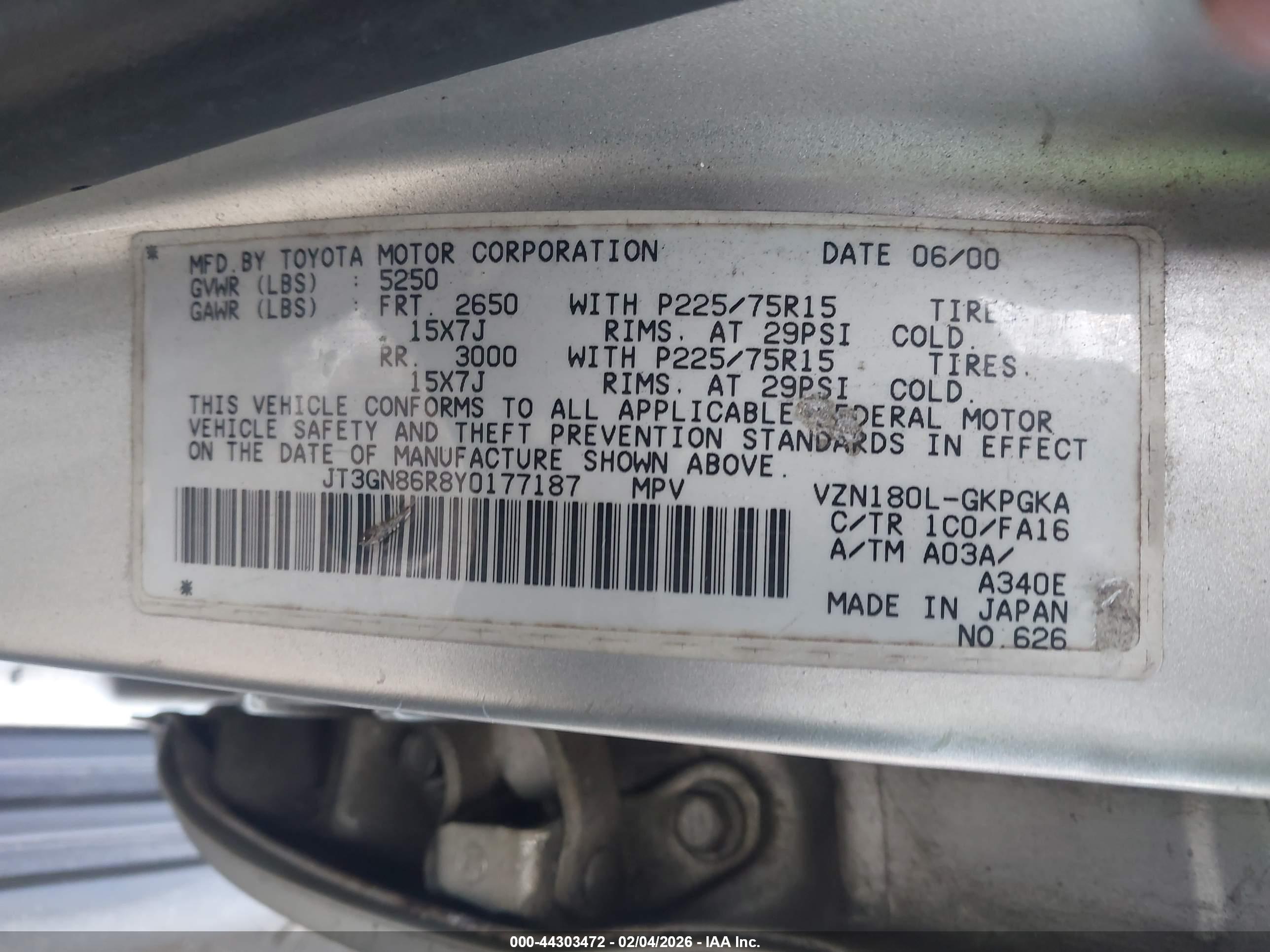 TOYOTA 4RUNNER image 9