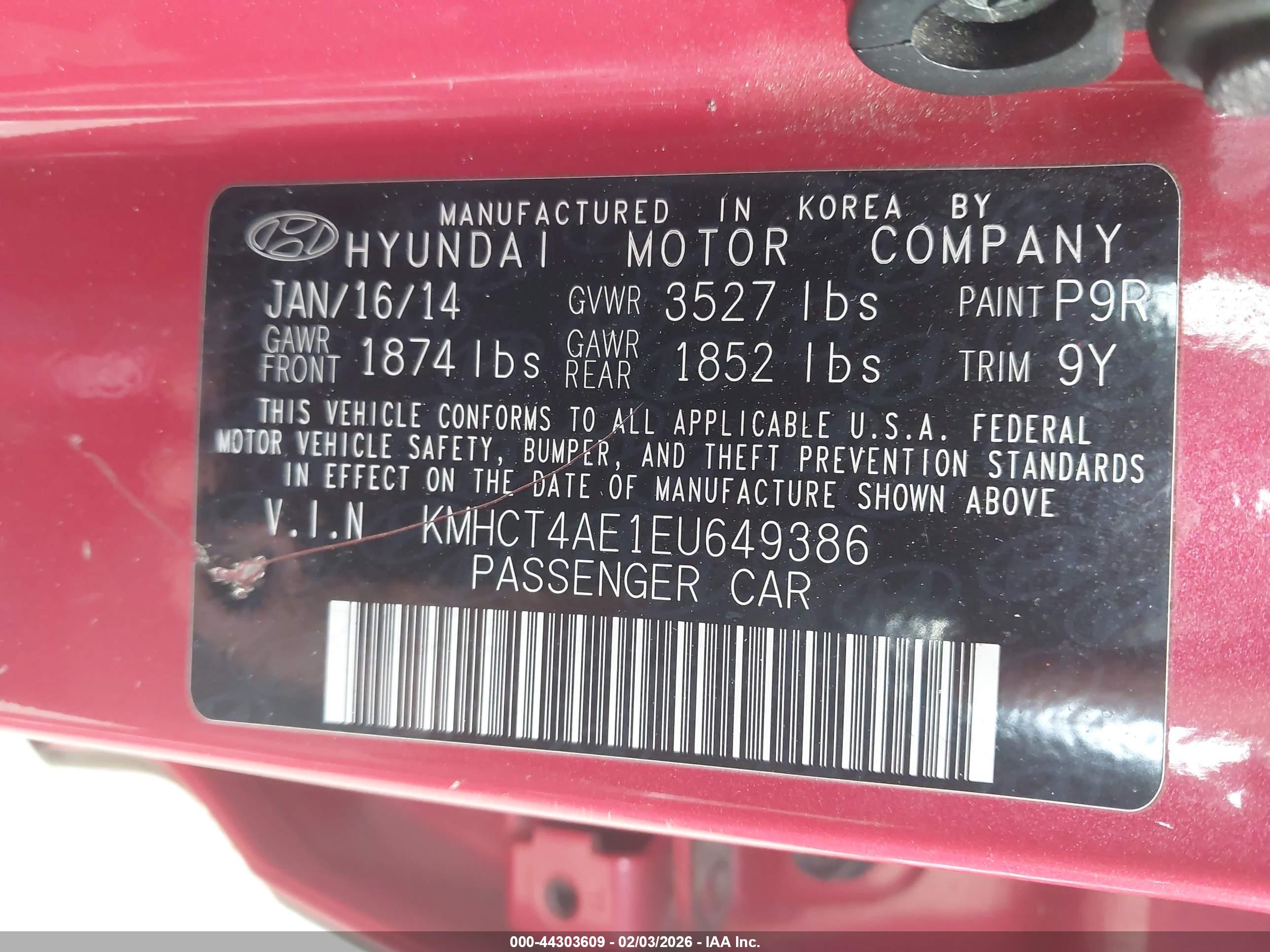 HYUNDAI ACCENT image 9