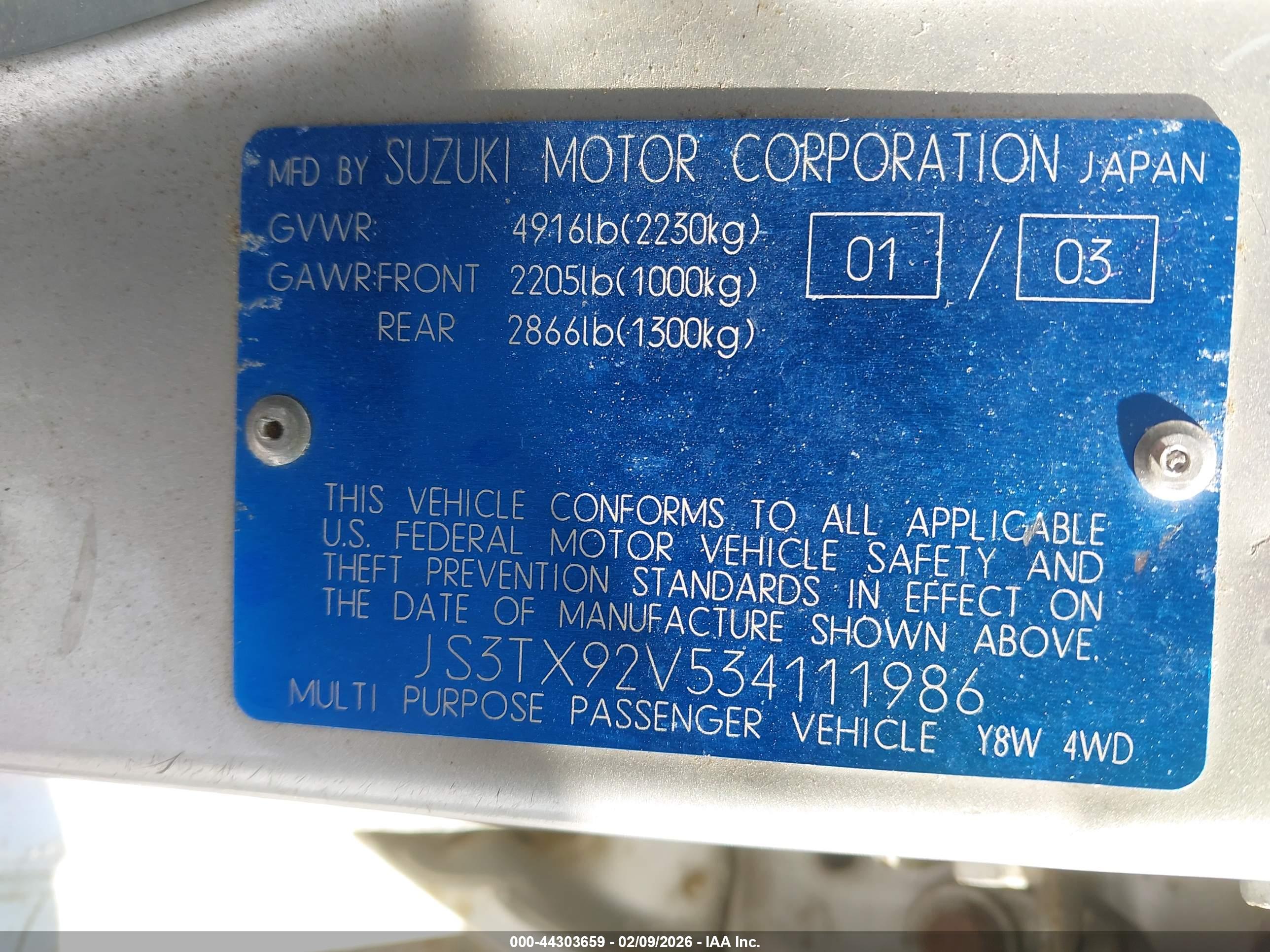 SUZUKI XL-7 image 9