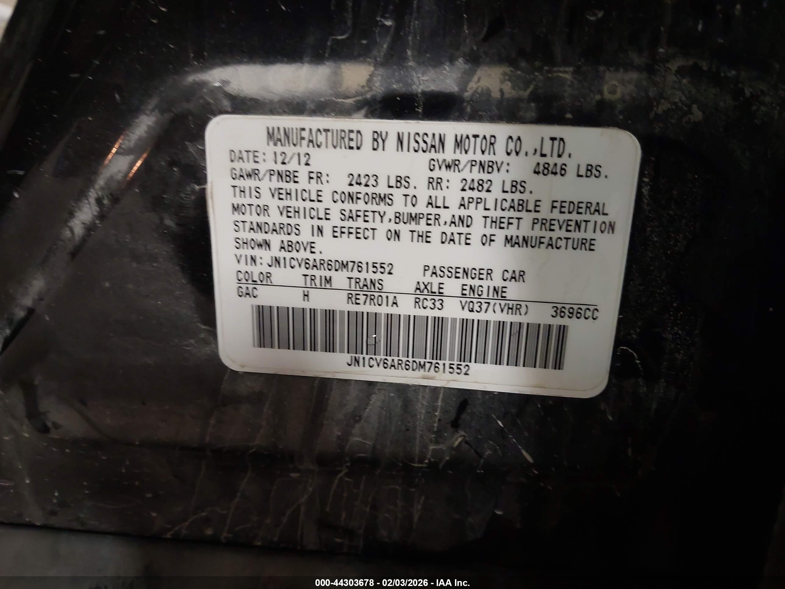 INFINITI G37X image 9