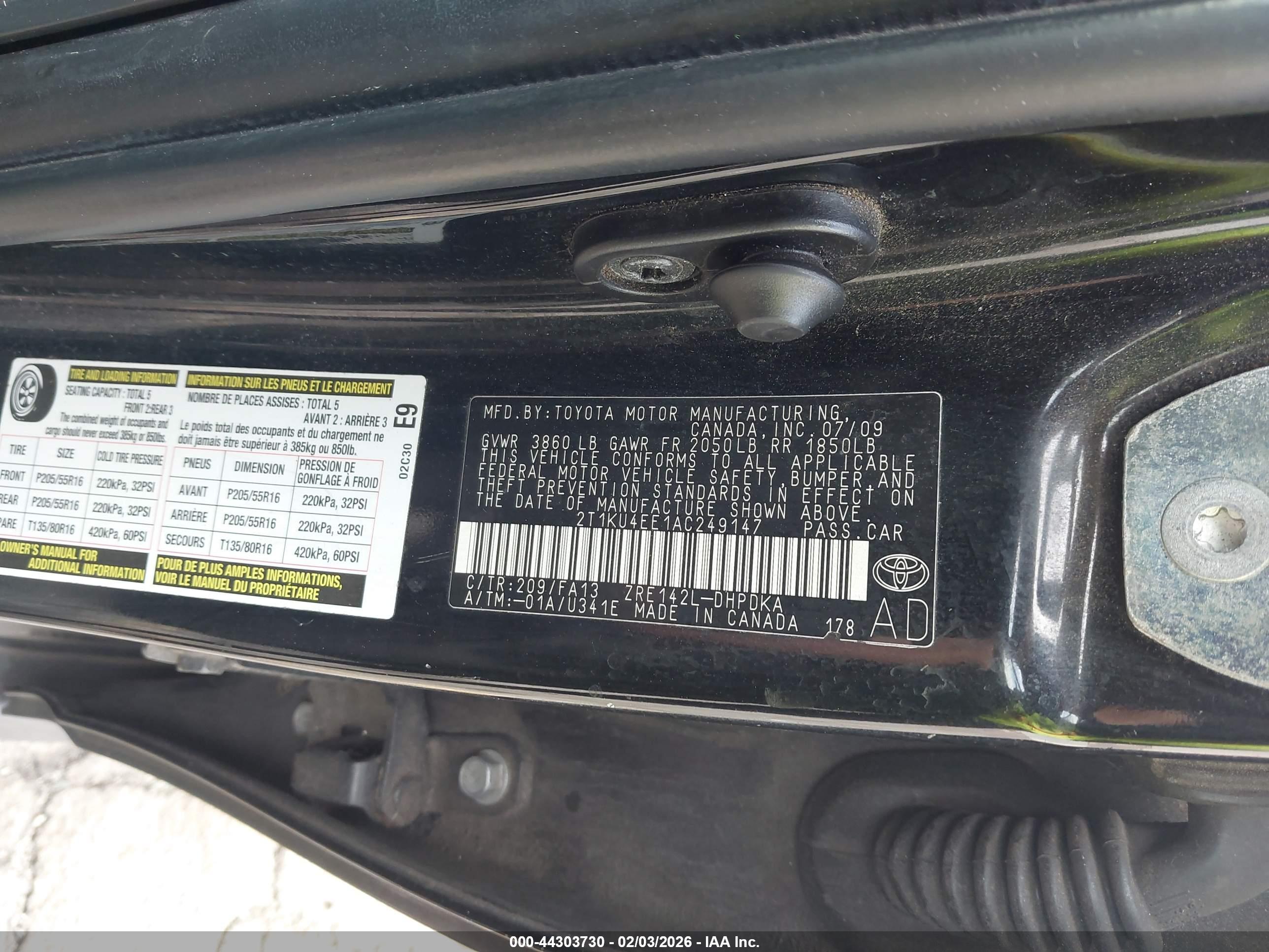 TOYOTA MATRIX image 9